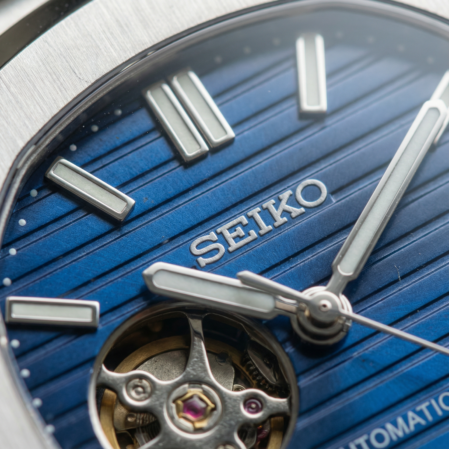 Nautiko - Blue Leather Open Movement