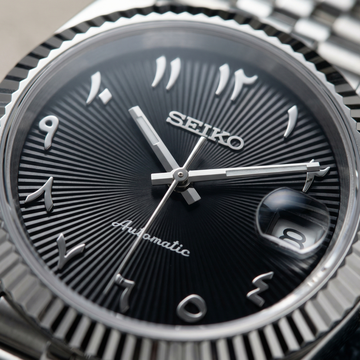 SeikoJust - Arabic Black