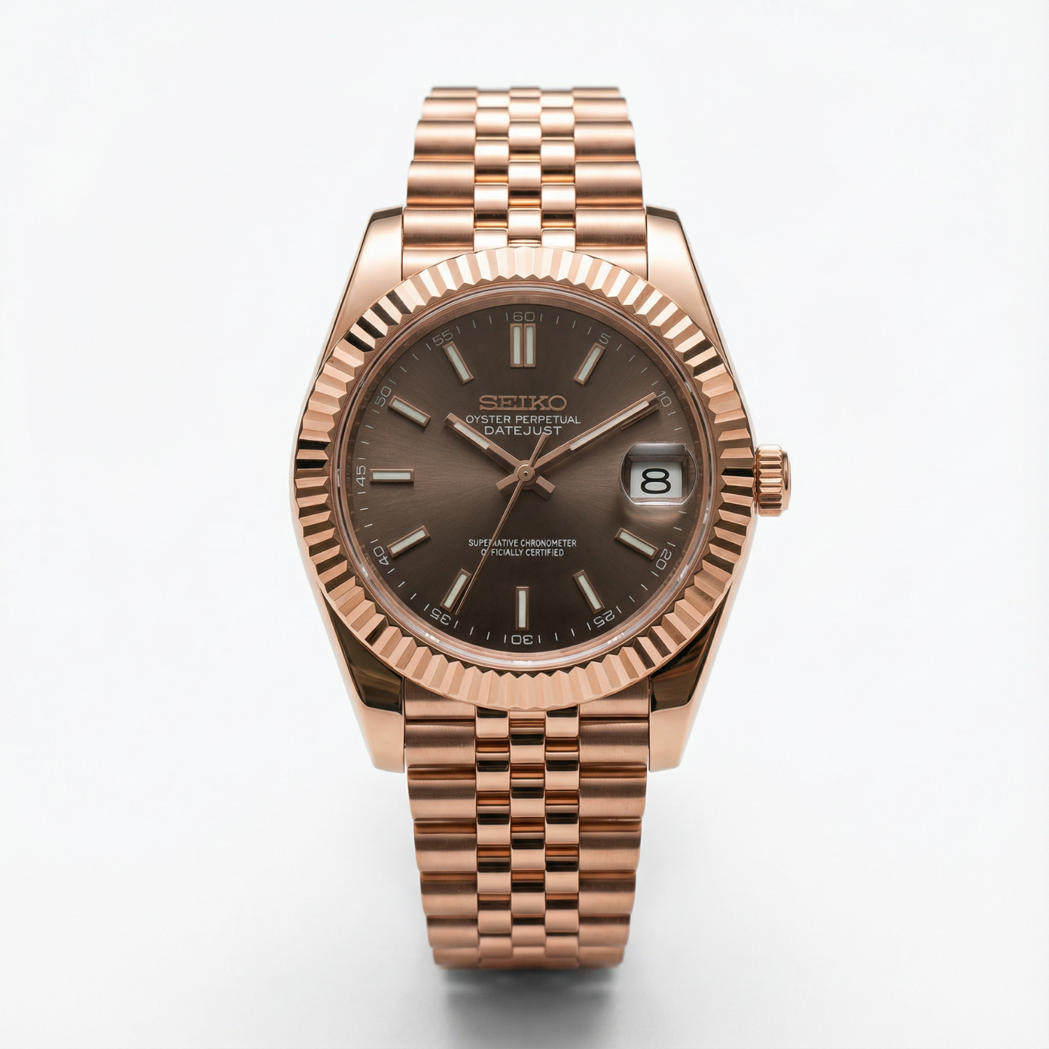 SeikoJust - Rose Gold Chocolate