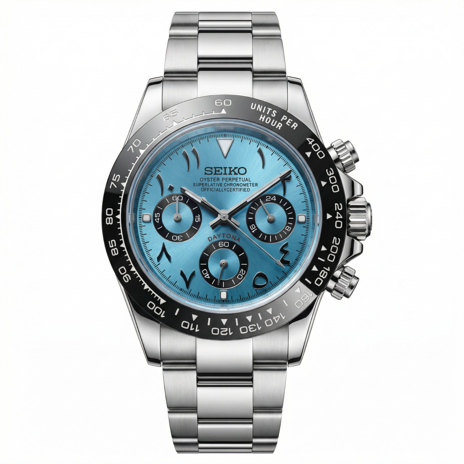 Seitona - Arabic Ice Blue Black