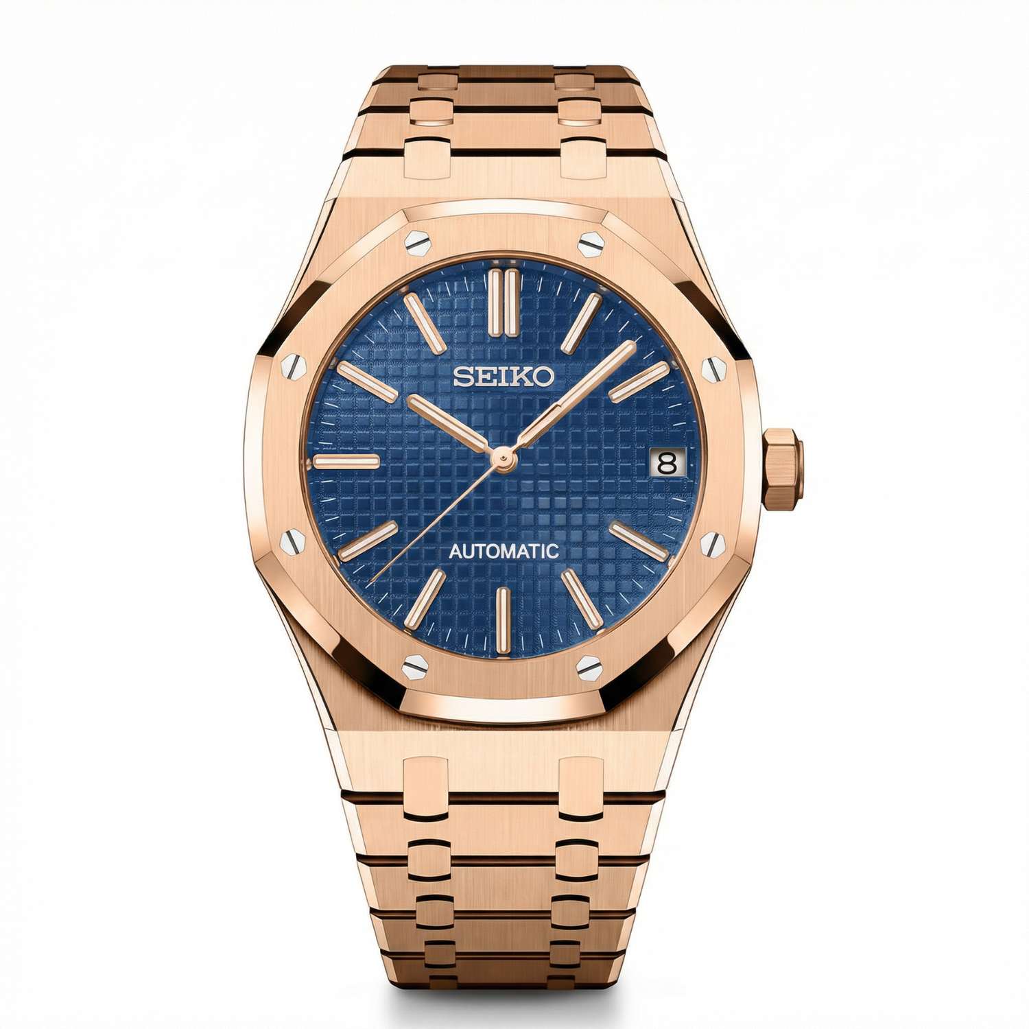 Royal Seikoak - Rose Gold Blue
