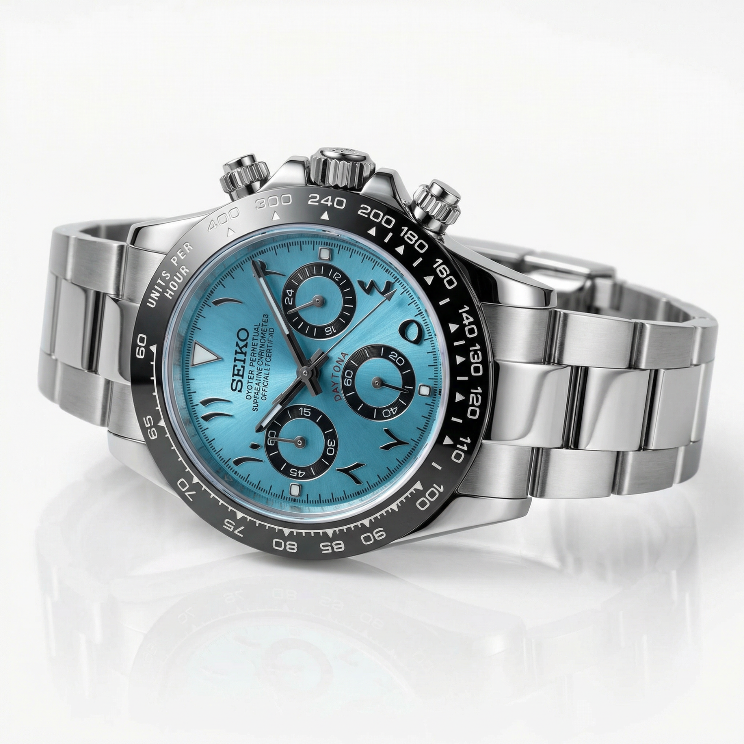Seitona - Arabic Ice Blue Black