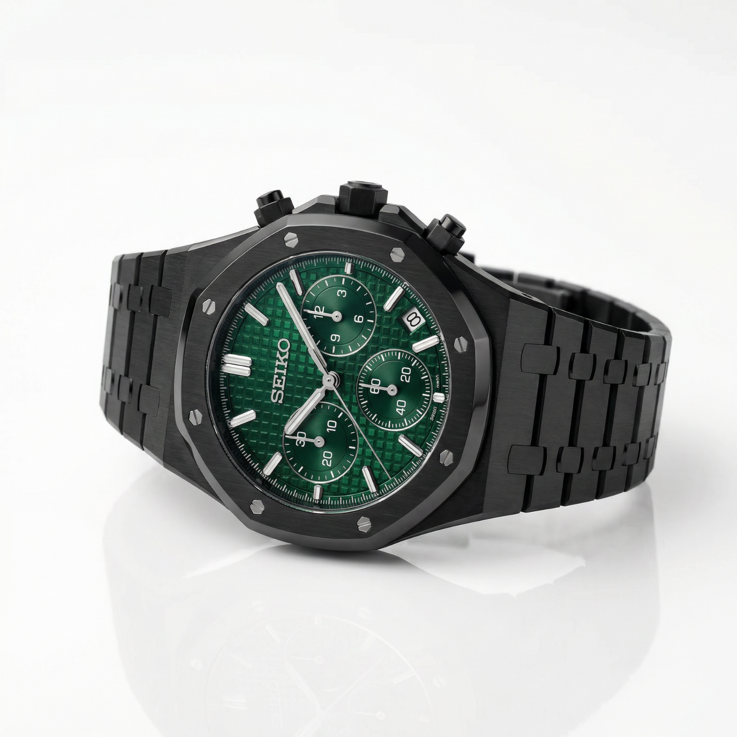 Royal Seikoak - Chrono Black Edition Green