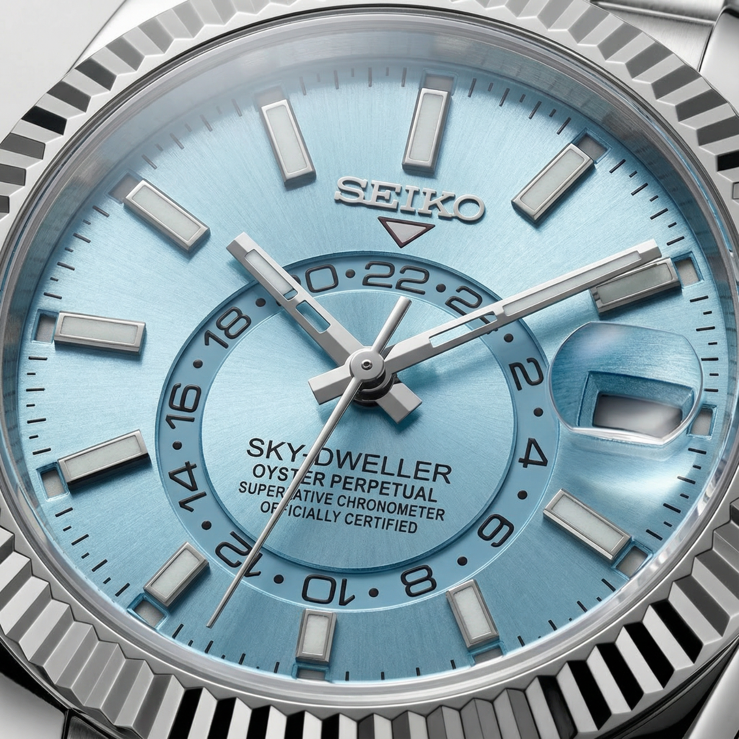 SeikoJust - Sky Dweller Ice Blue