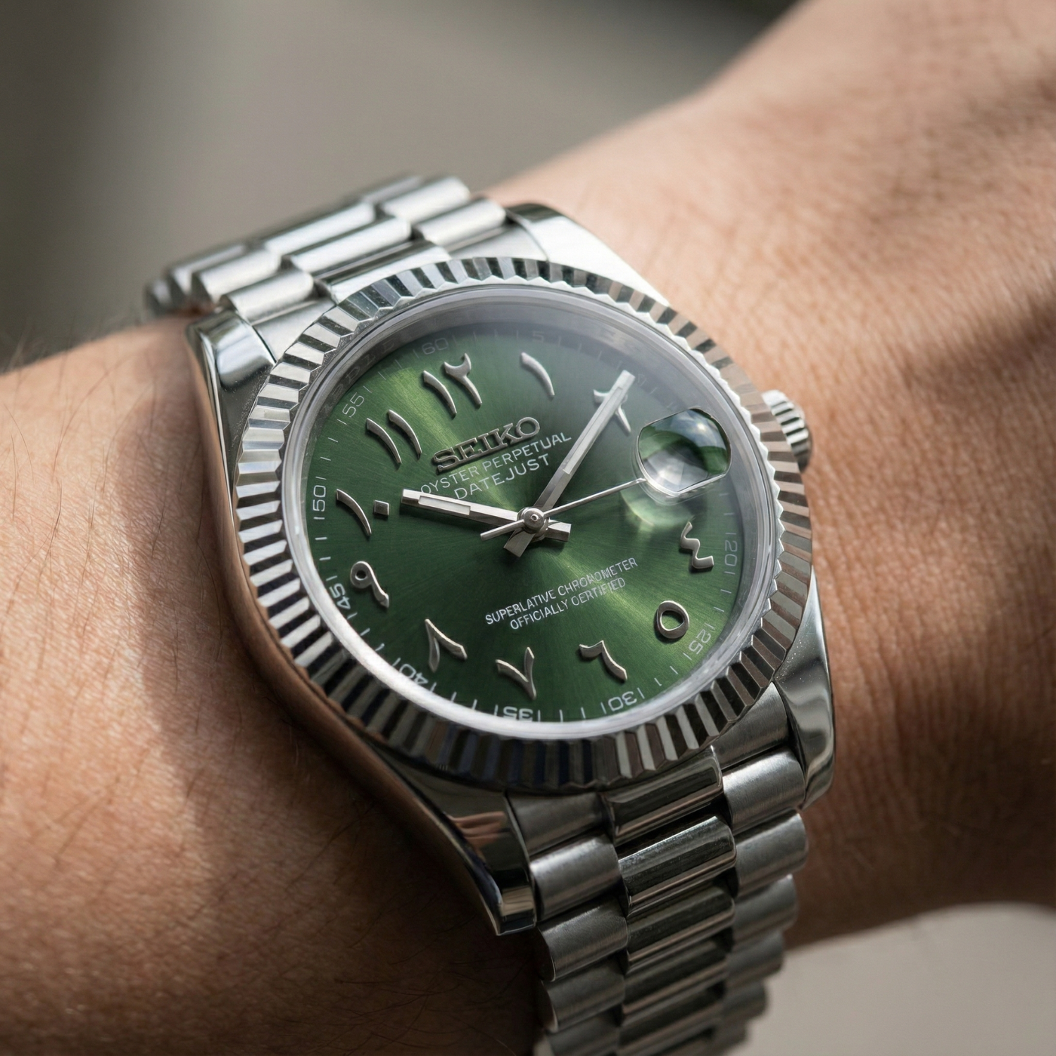 SeikoJust - Arabic Olive Green