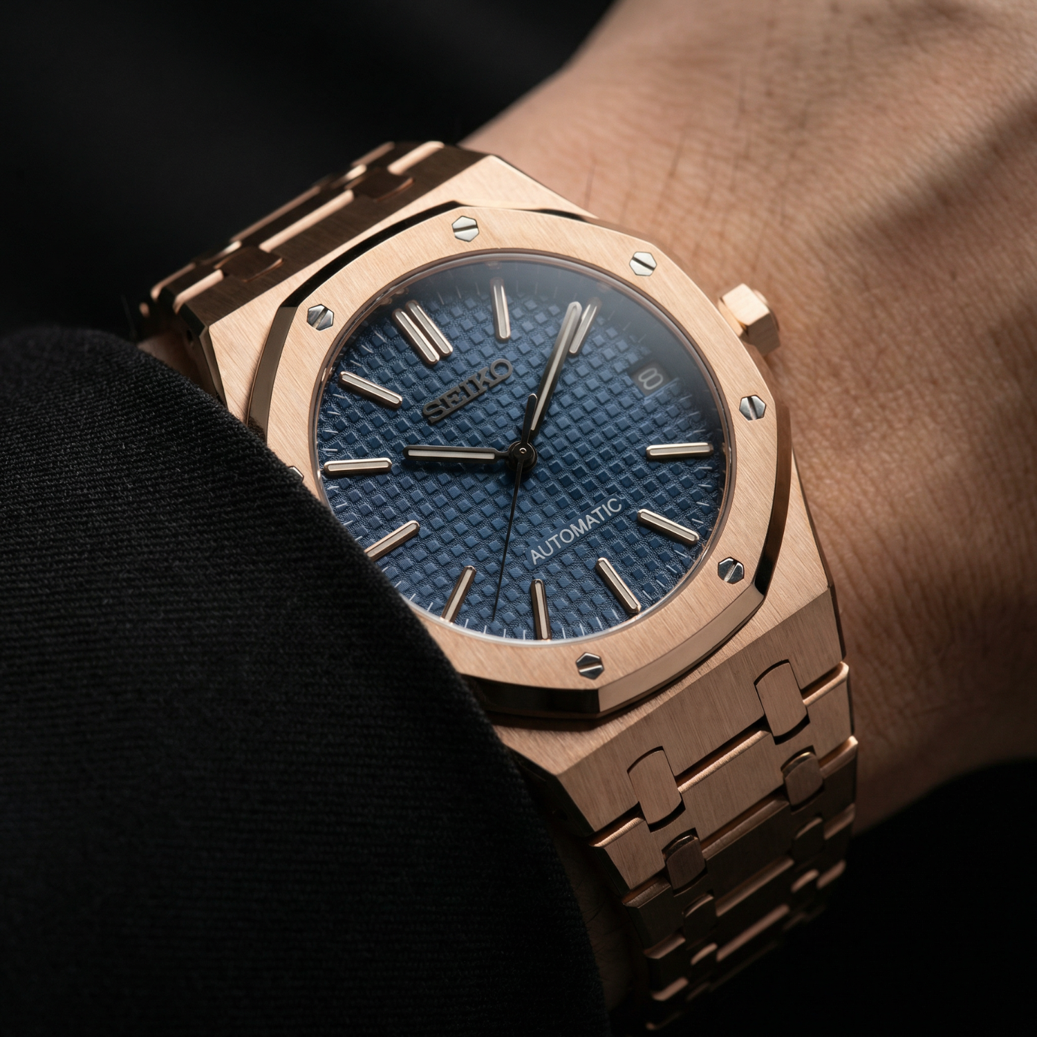 Royal Seikoak - Rose Gold Blue