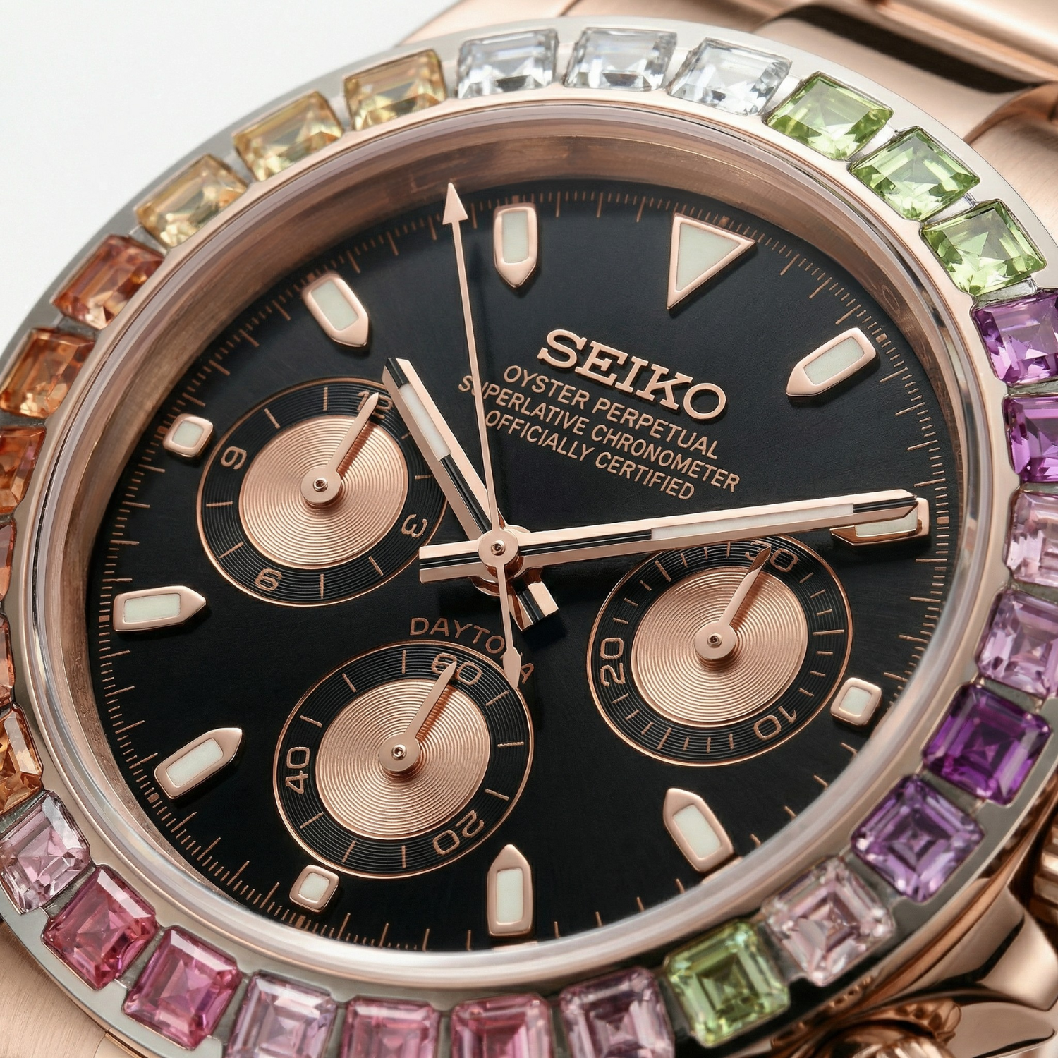 Seitona - Rainbow Rose Gold