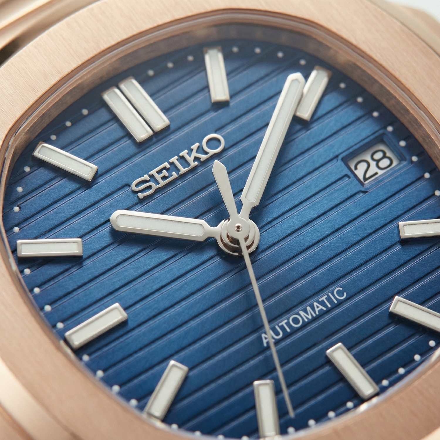 Nautiko - Rose Gold Royal Blue