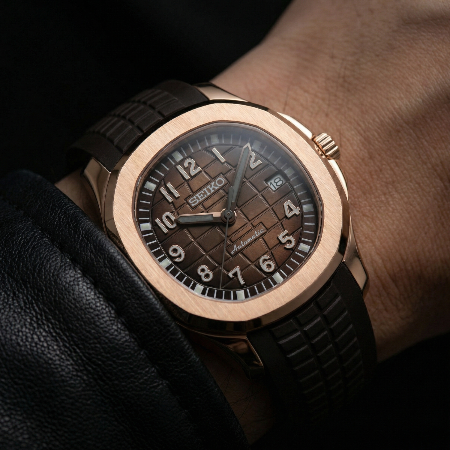 Seikonaut - Brown Rose Gold