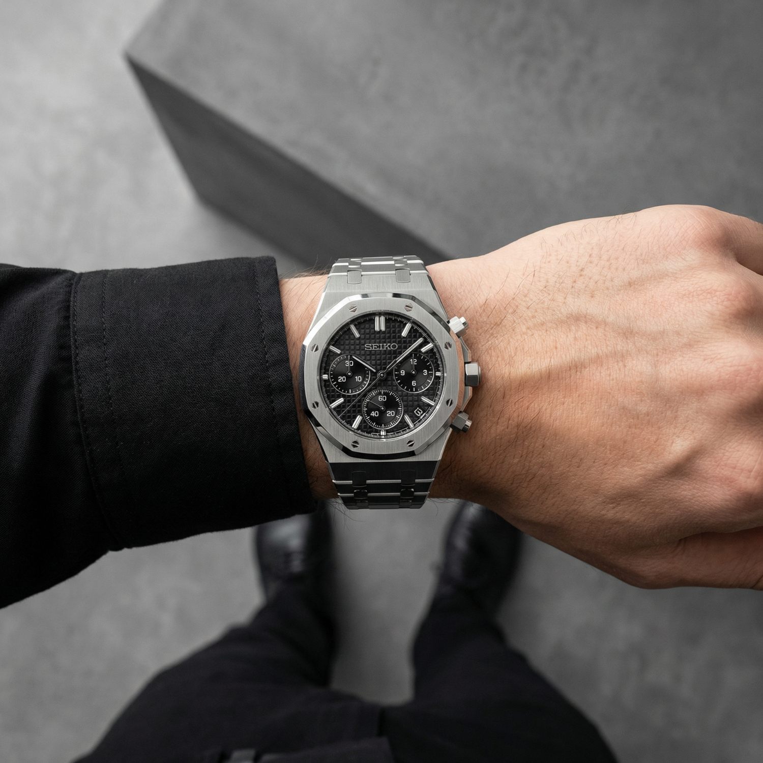 Royal Seikoak - Chrono Black