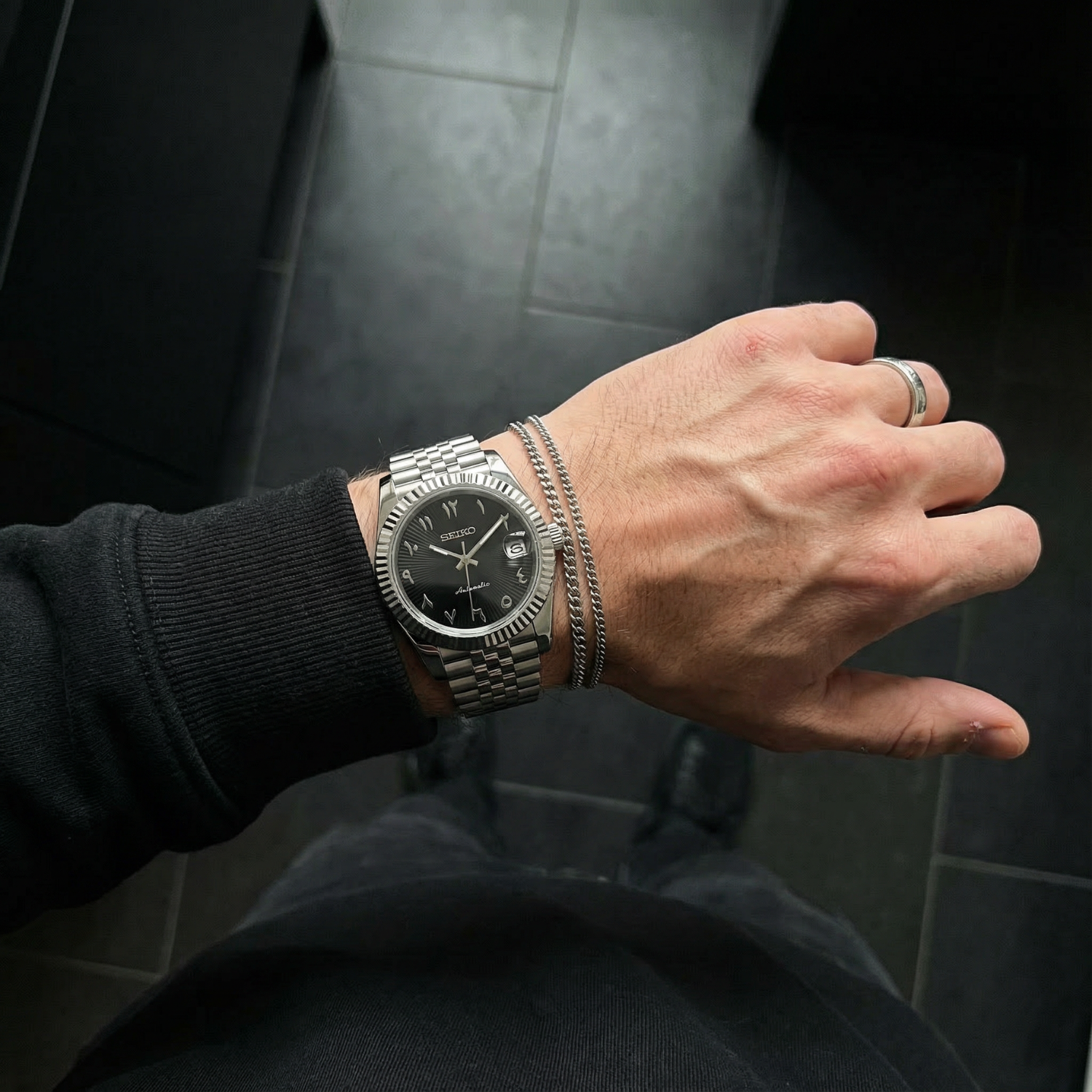 SeikoJust - Arabic Black