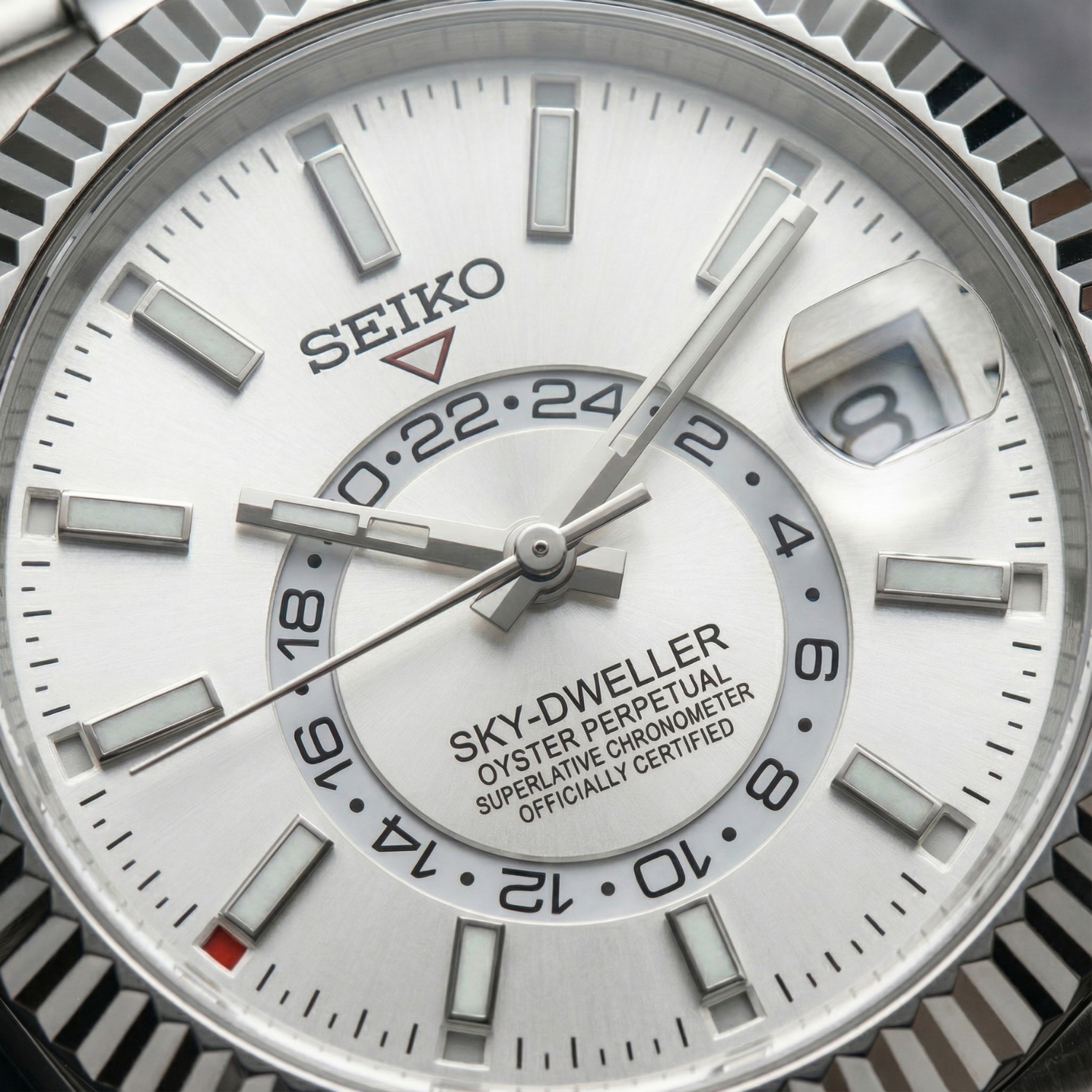 SeikoJust - Sky Dweller White