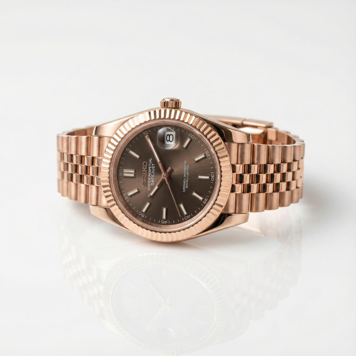 SeikoJust - Rose Gold Chocolate