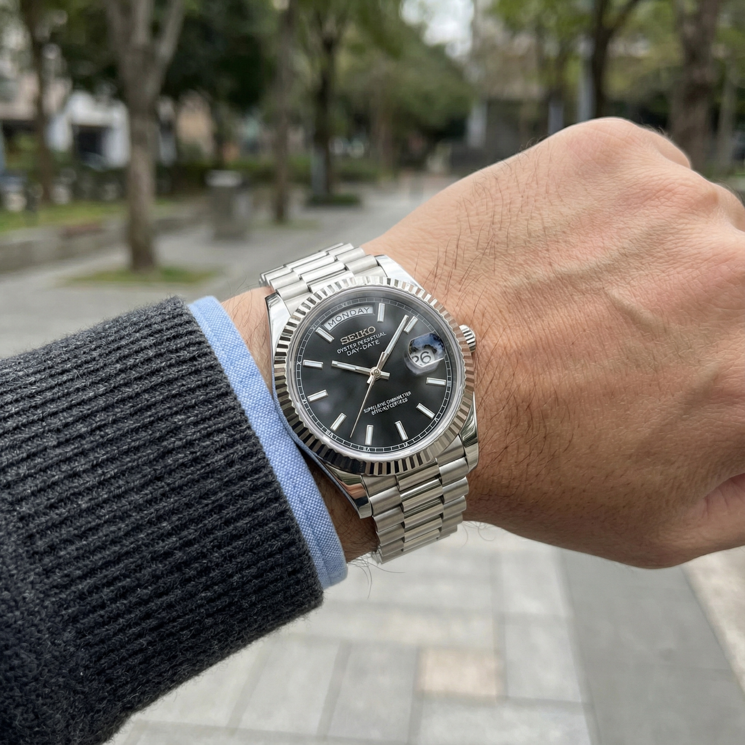 SeikoDate - Black