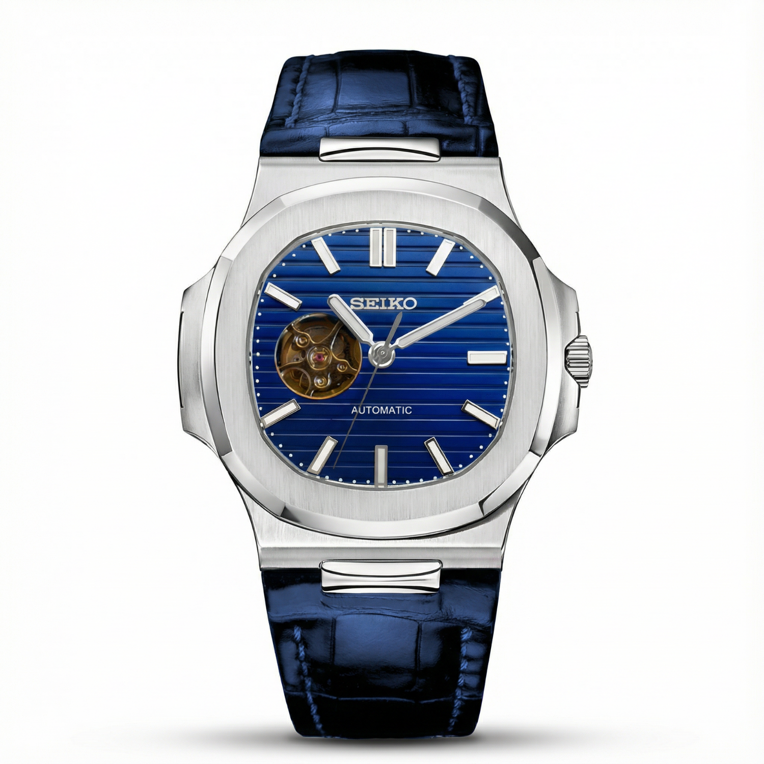 Nautiko - Blue Leather Open Movement