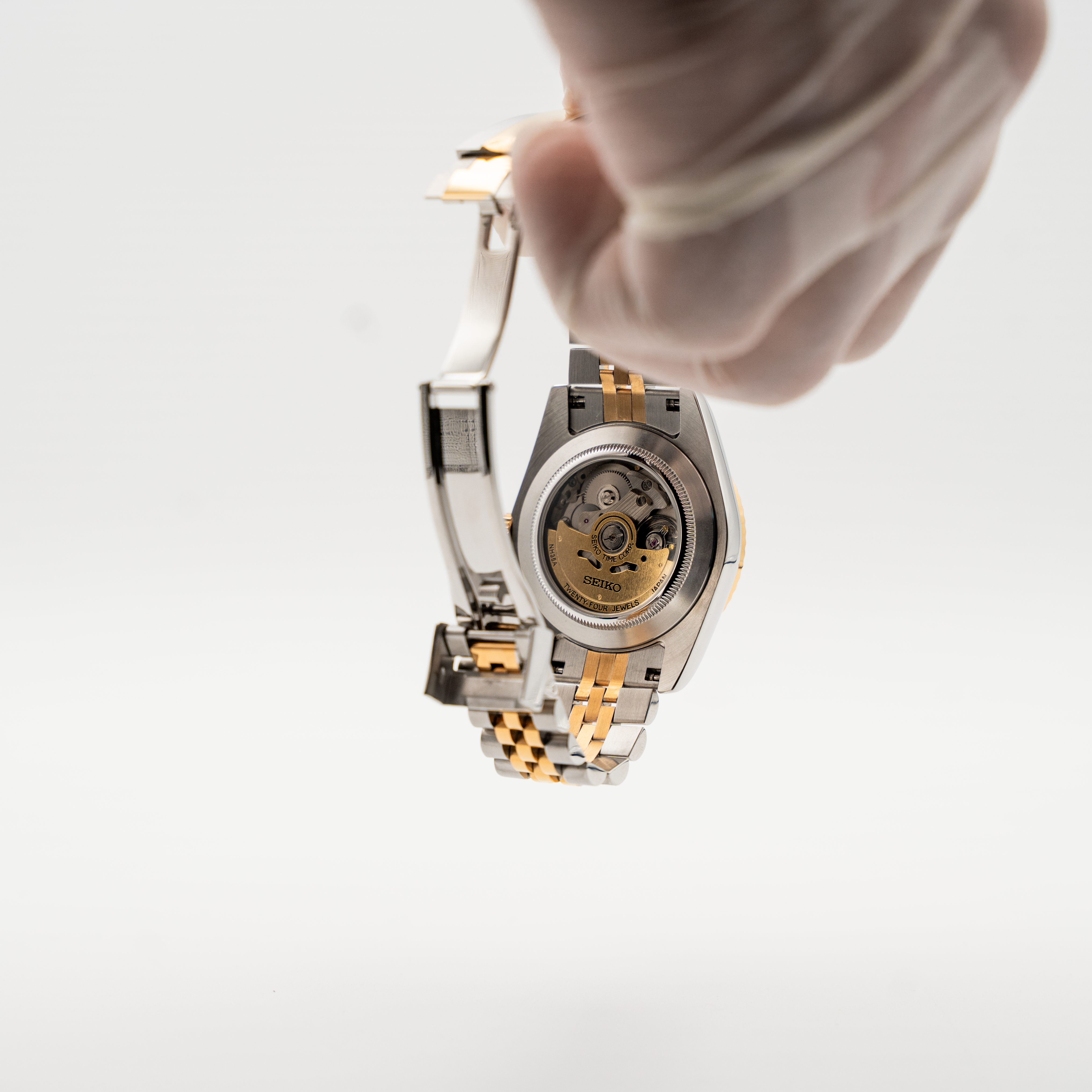 Silver Gold Watch