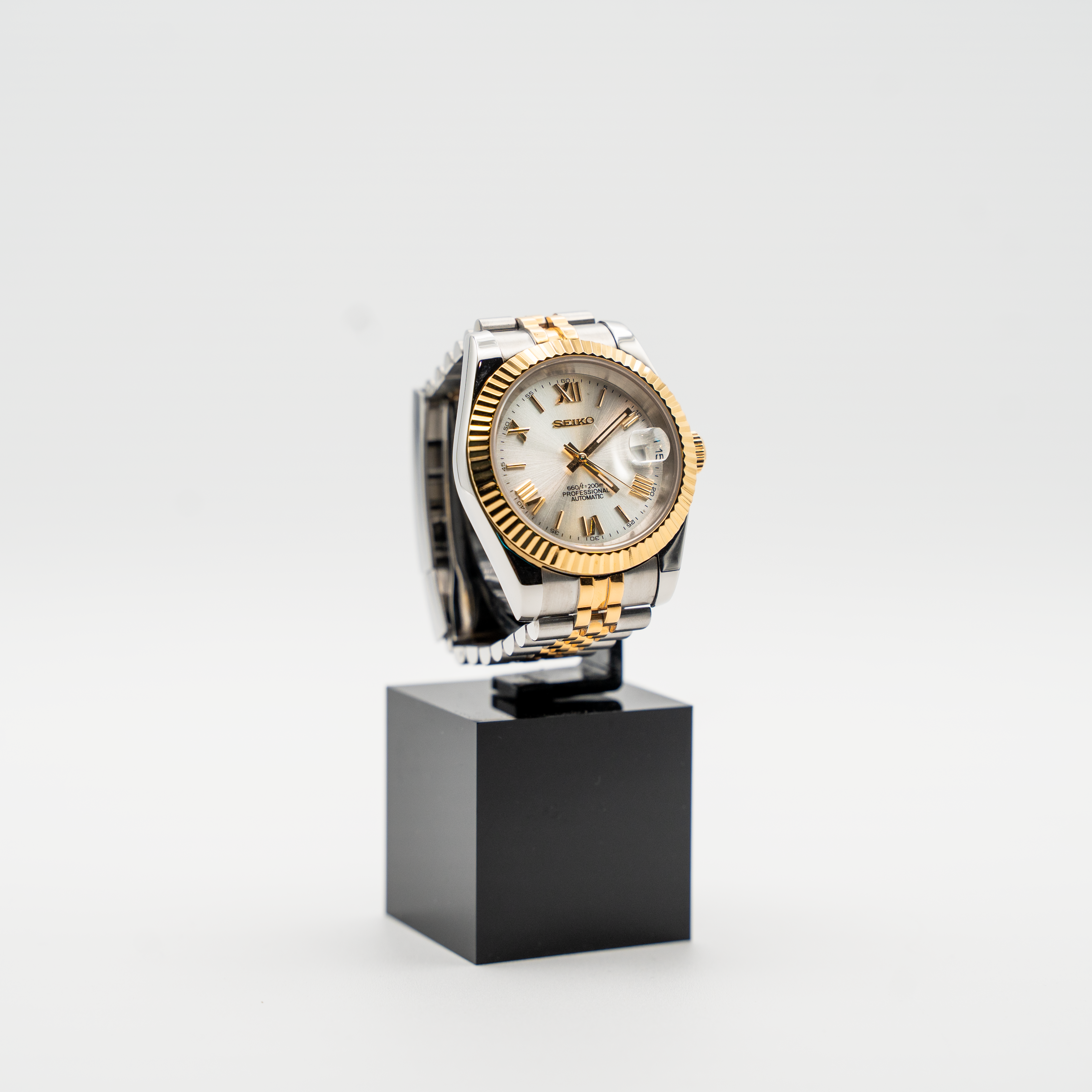 Silver Gold Watch