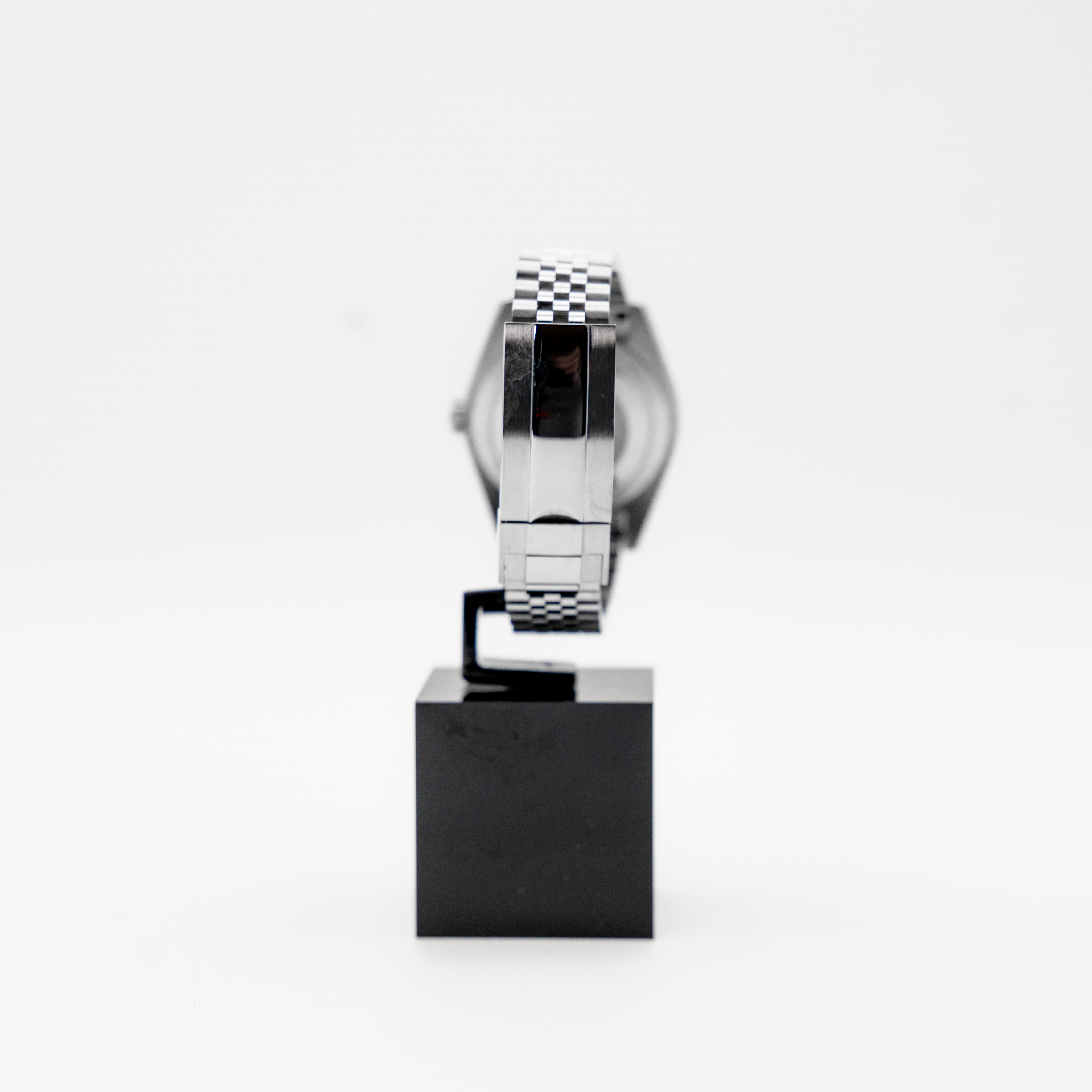 Seiko Watch Silver Black