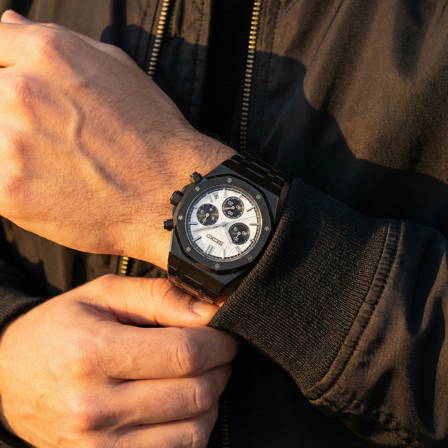 Royal Seikoak - Chrono Black Edition Panda