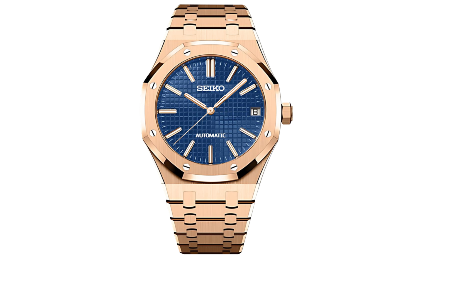 Royal Seikoak - Rose Gold Blue