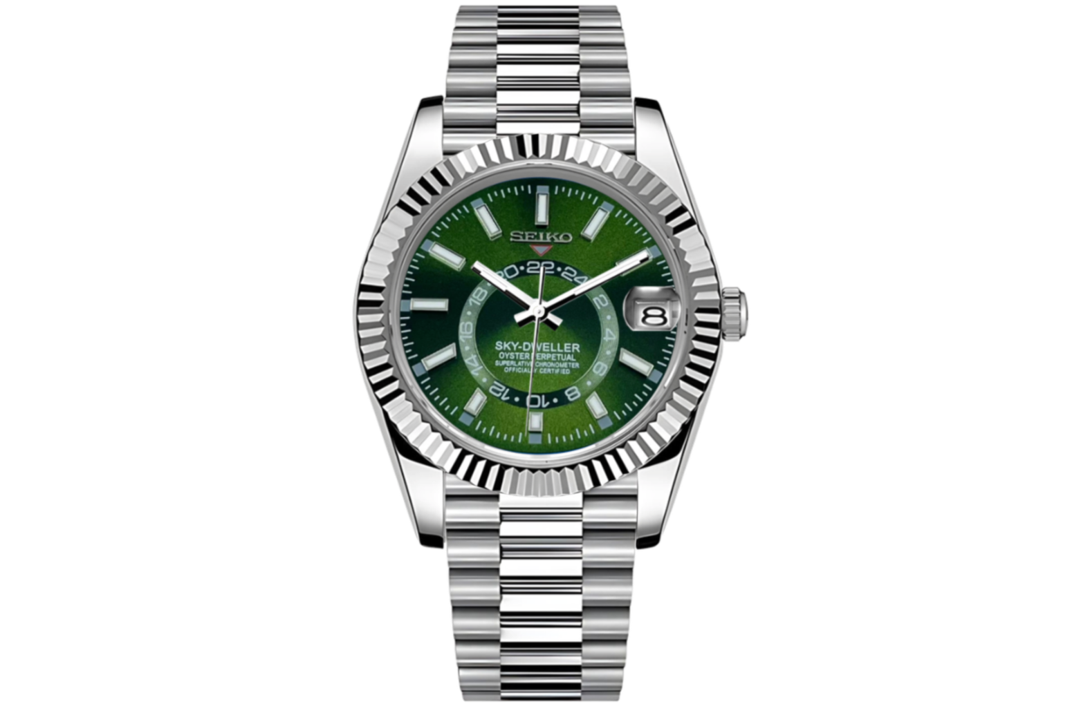 SeikoJust - Sky Dweller Green