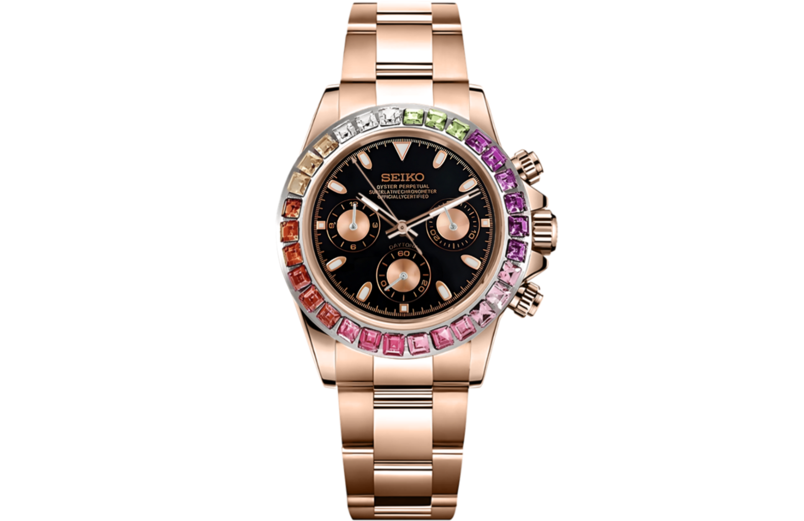 Seitona - Rainbow Rose Gold