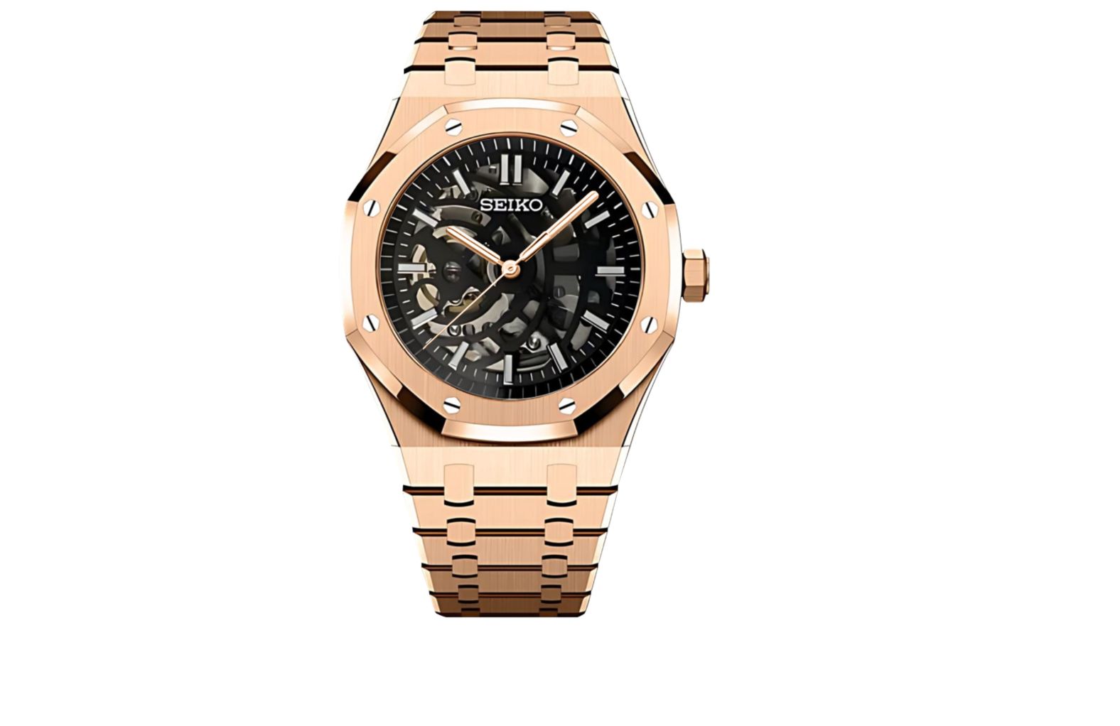 Royal Seikoak - Rose Gold Skeleton