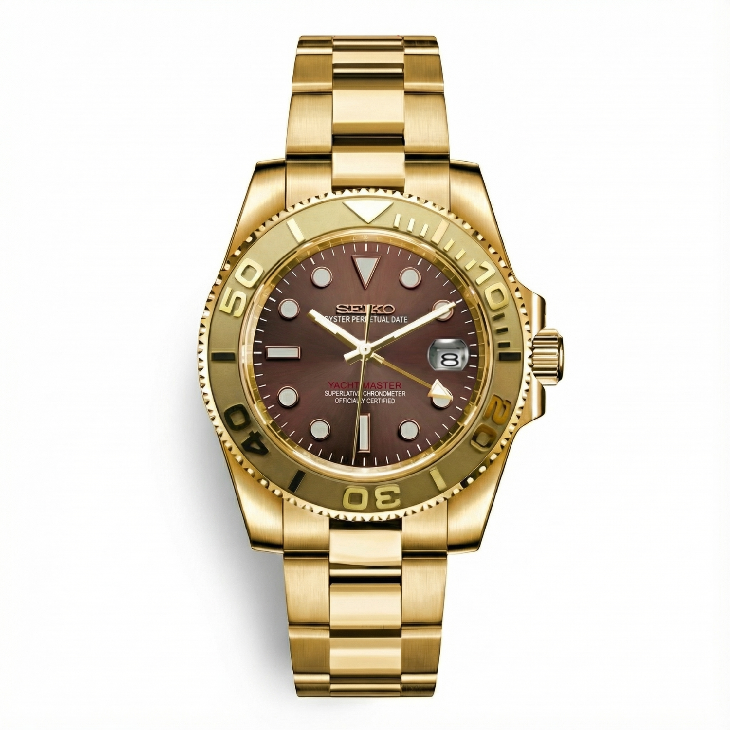 SeikoMariner - Gold Chocolate