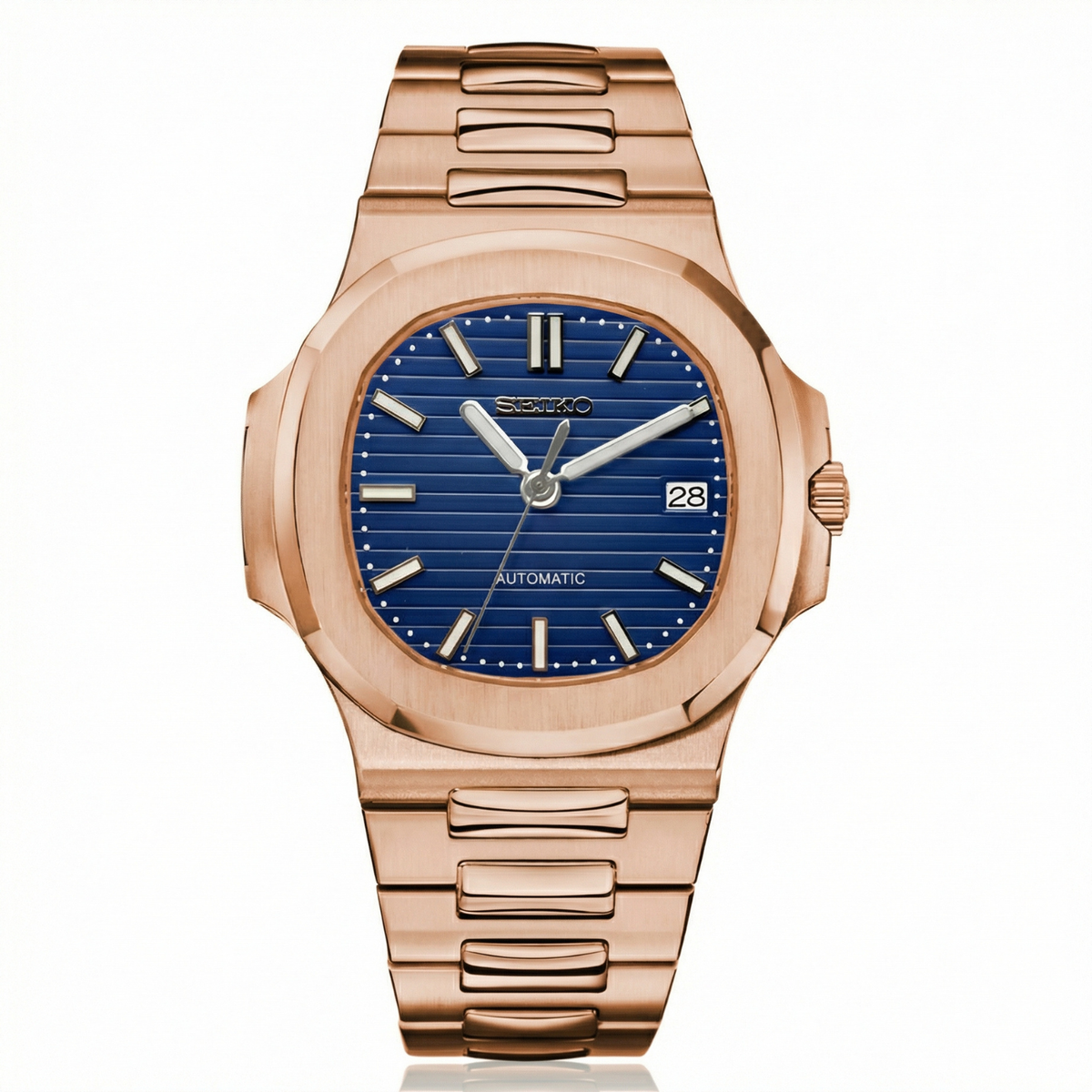 The Regent — Rose Gold Nautilus Automatic