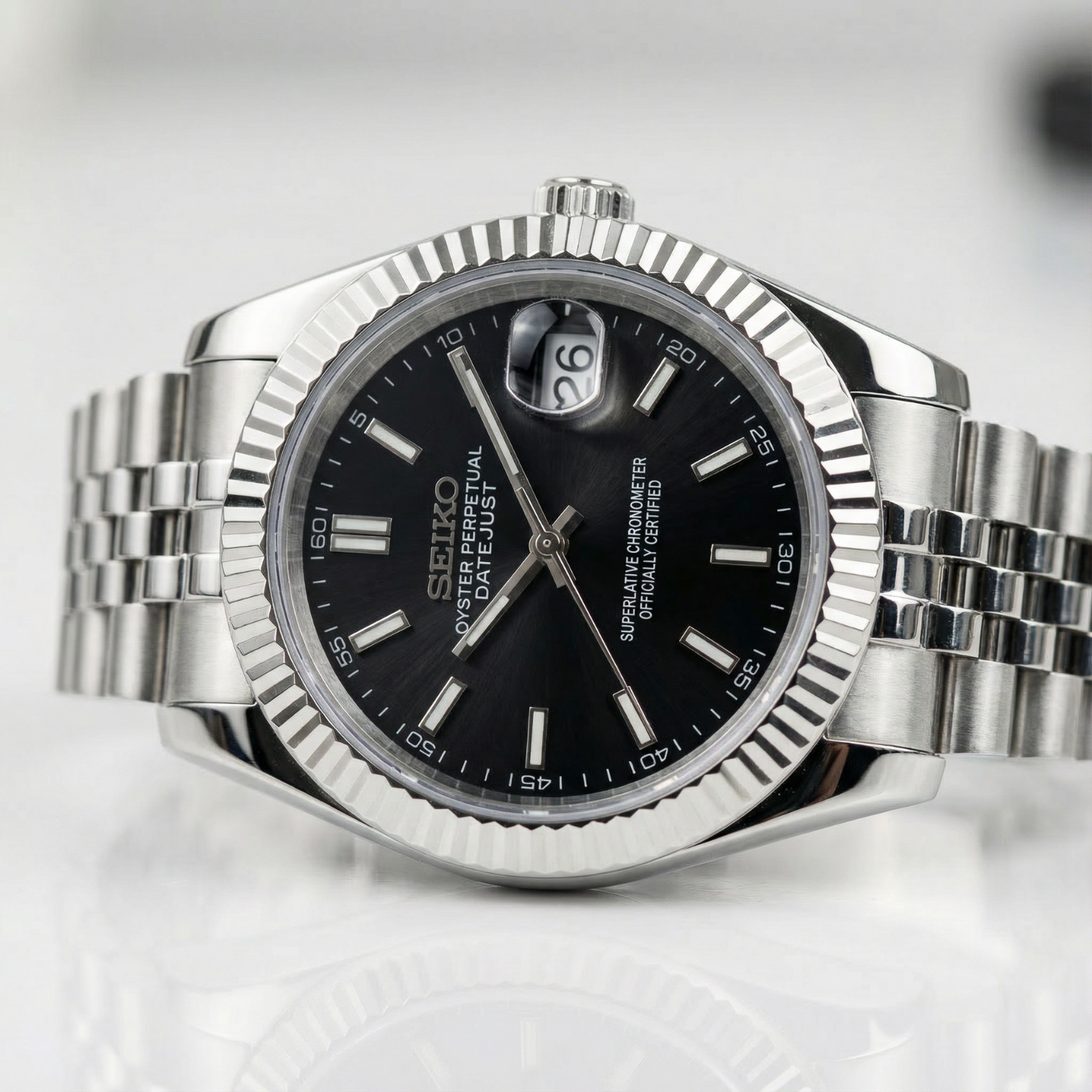 SeikoJust - Silver-Black