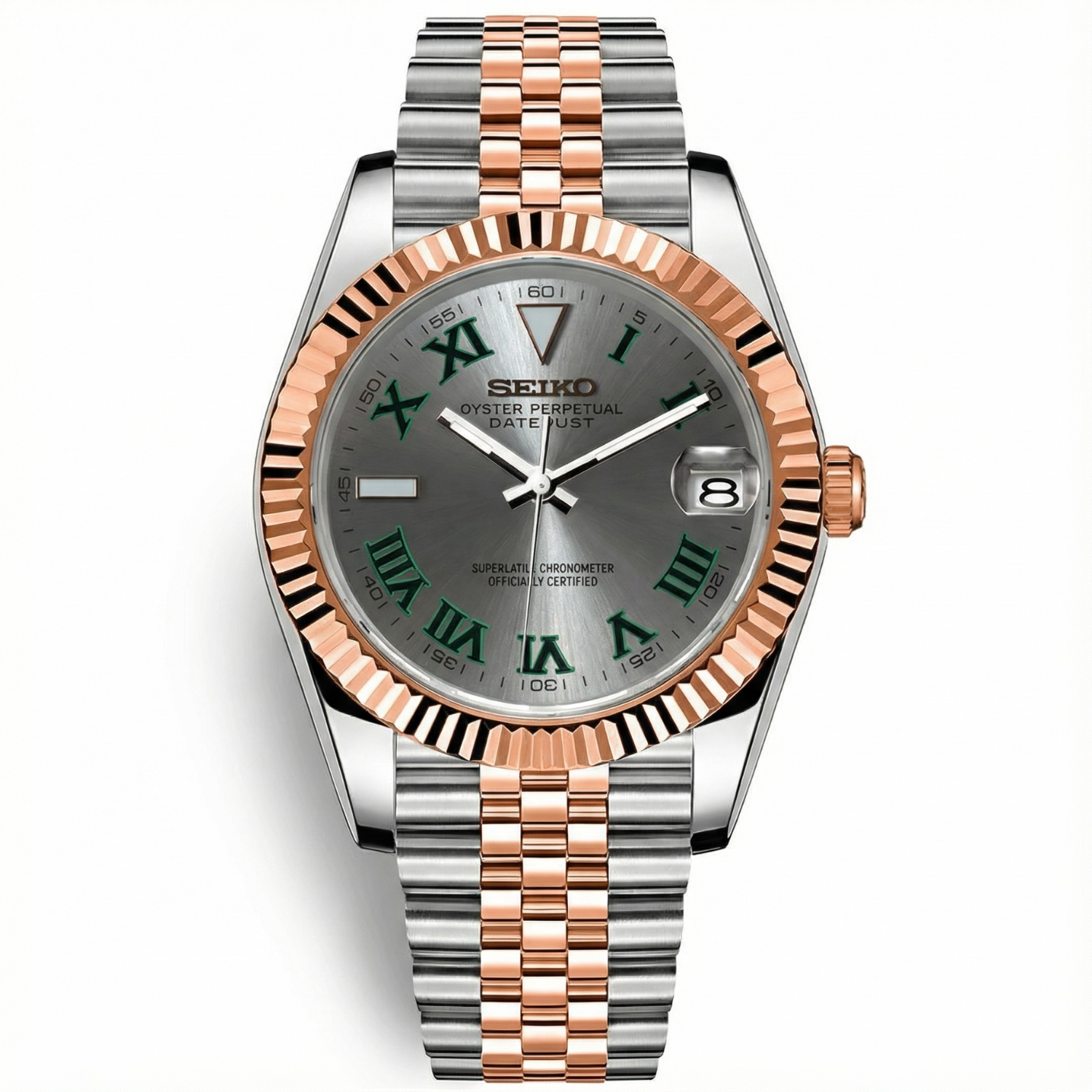 SeikoJust - Wimbledon Silver Rose Gold