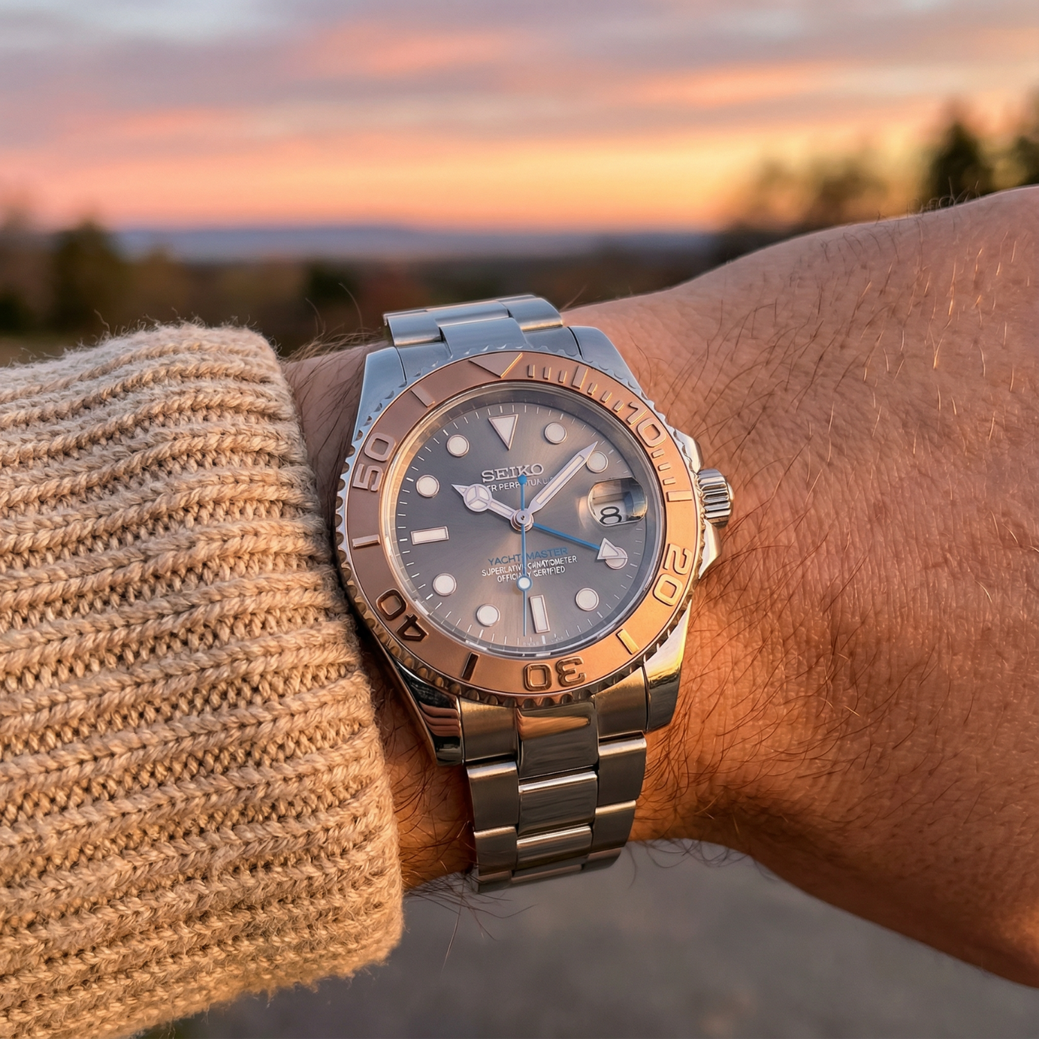 SeikoMariner - Silver Gold