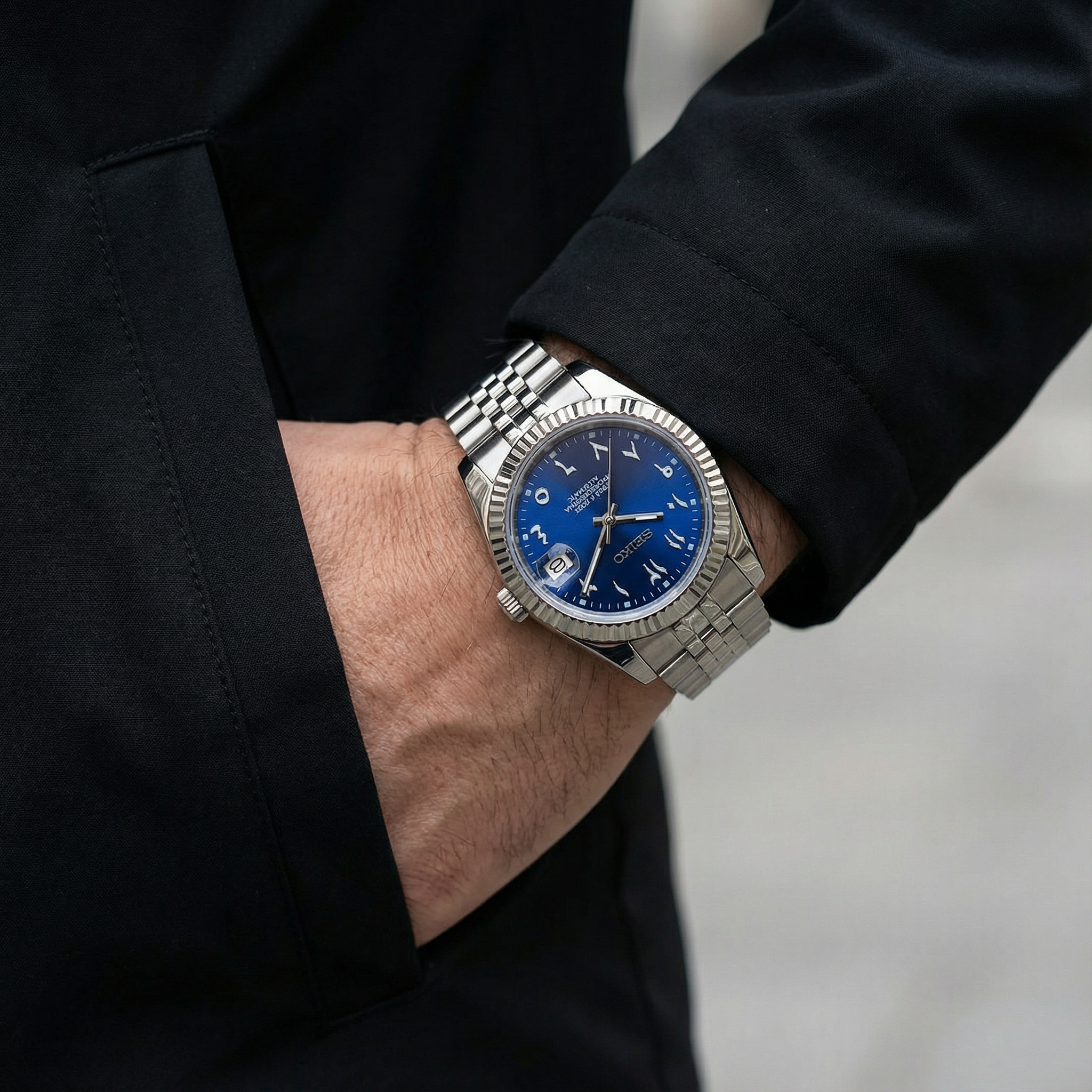 SeikoJust - Arabic Blue