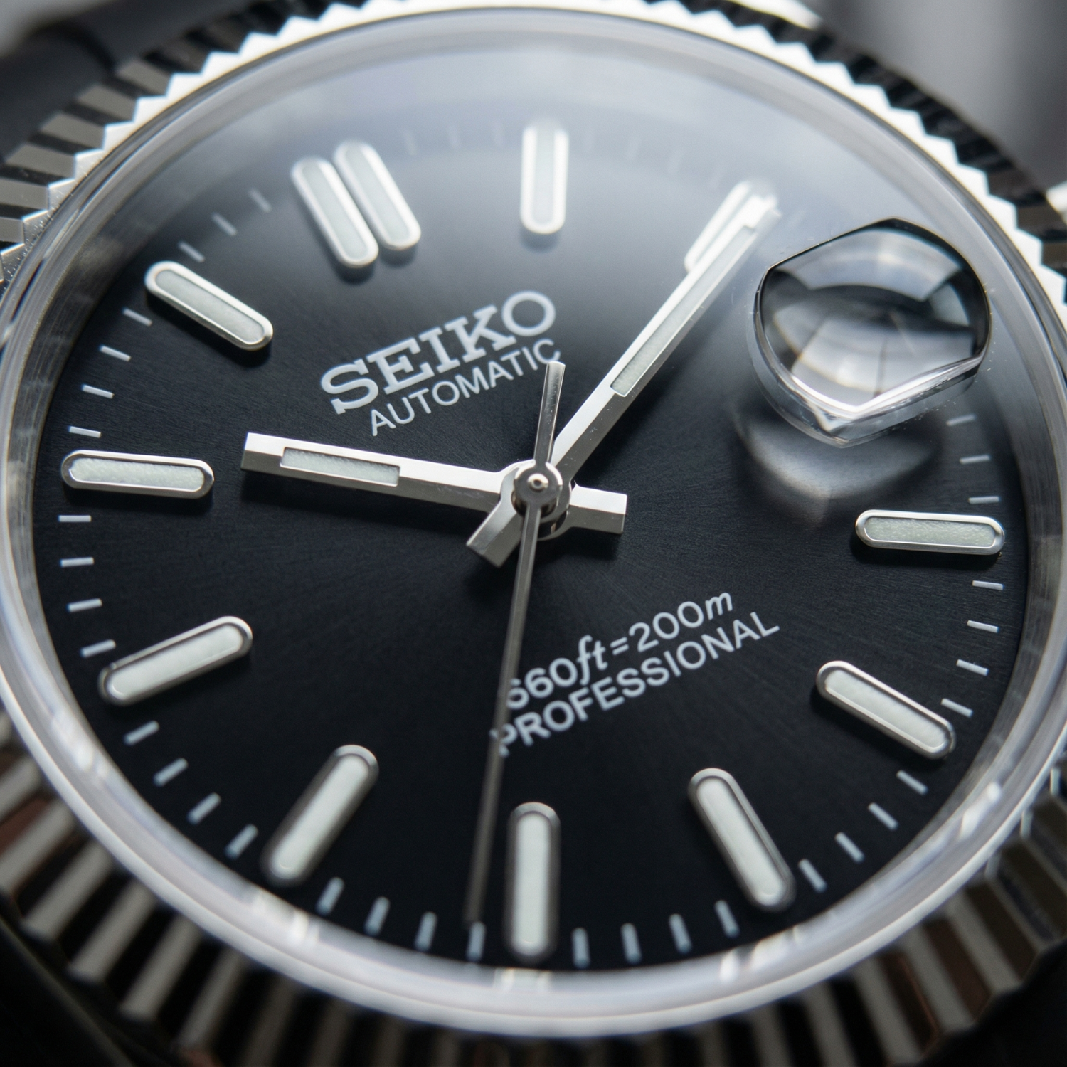 SeikoJust - Rubber Black