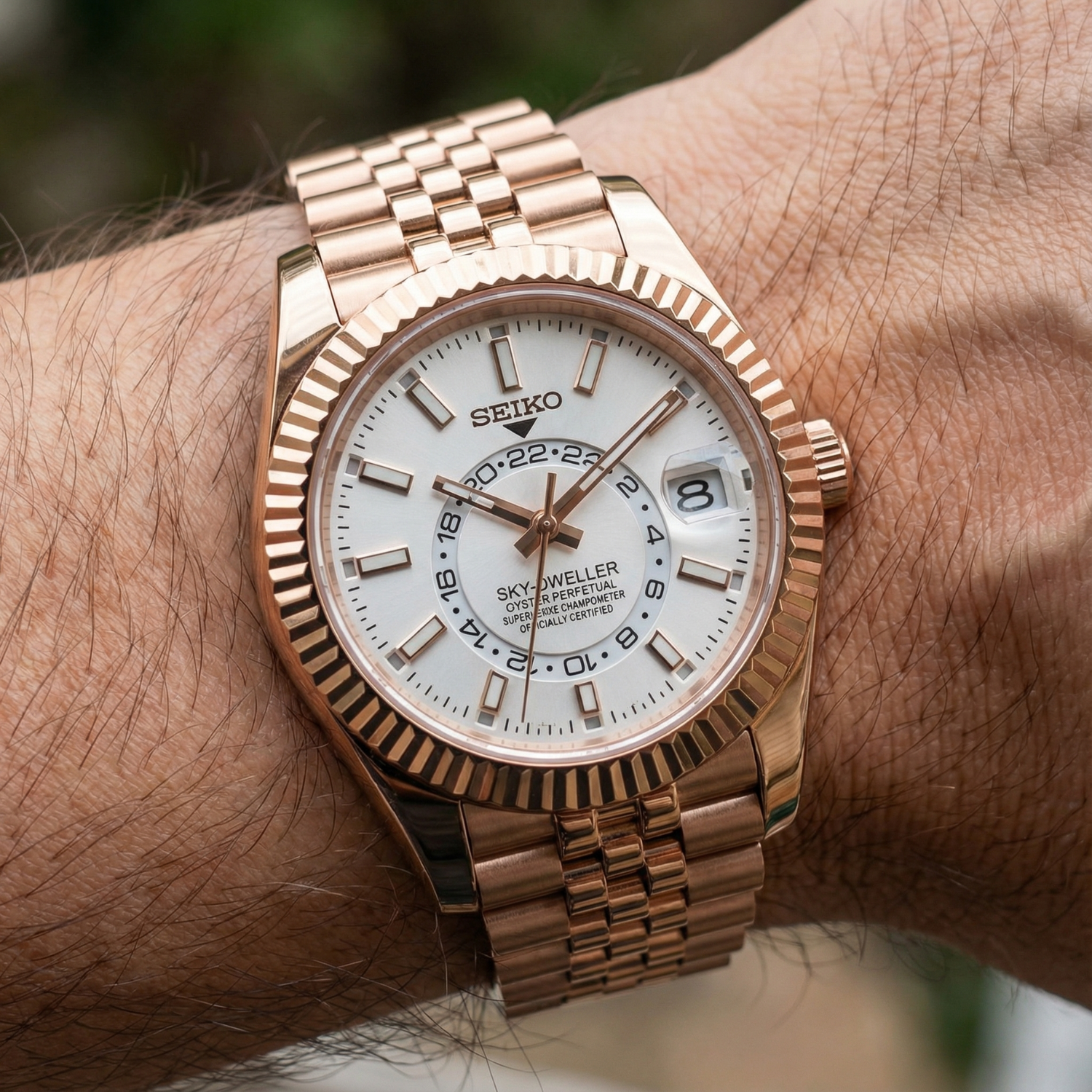 SeikoJust - Sky Dweller Rose Gold