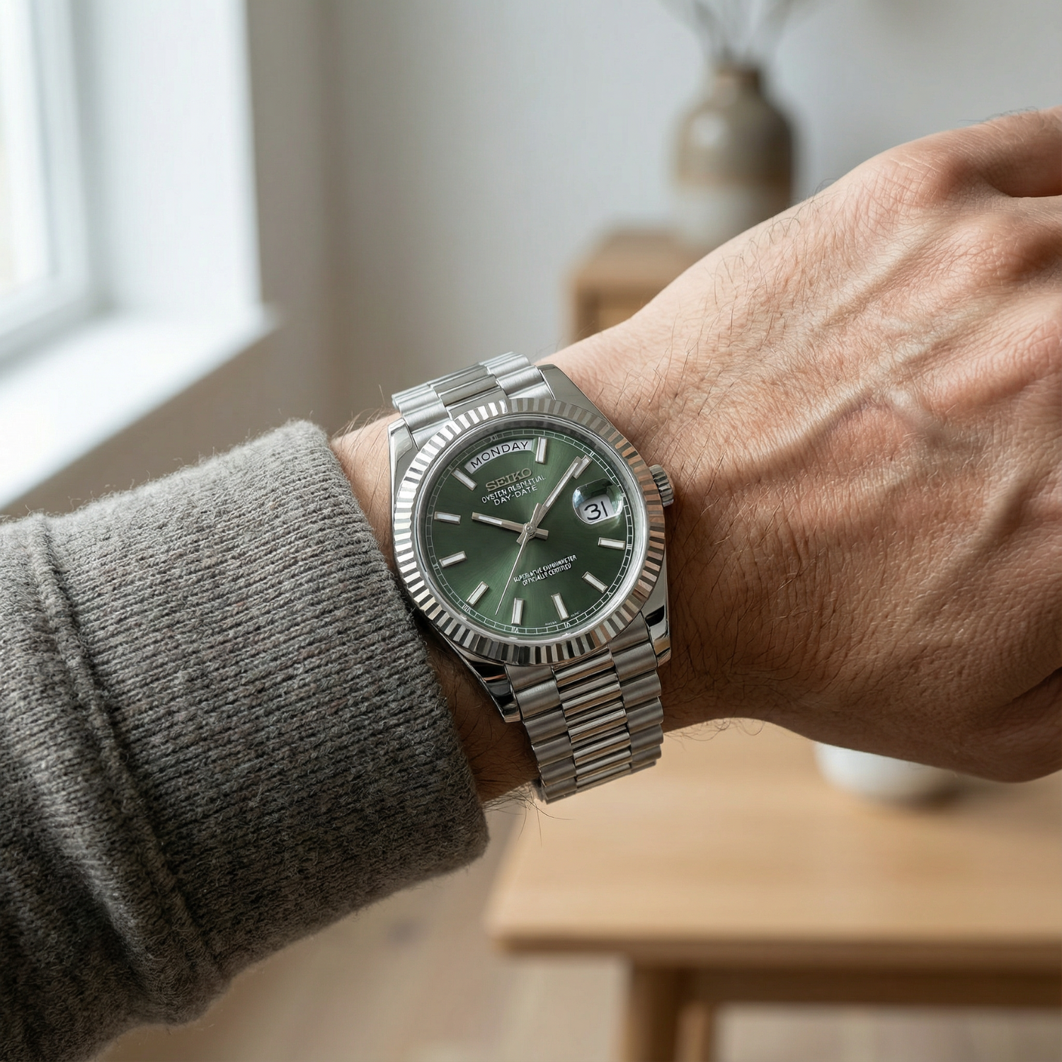 SeikoDate - Green