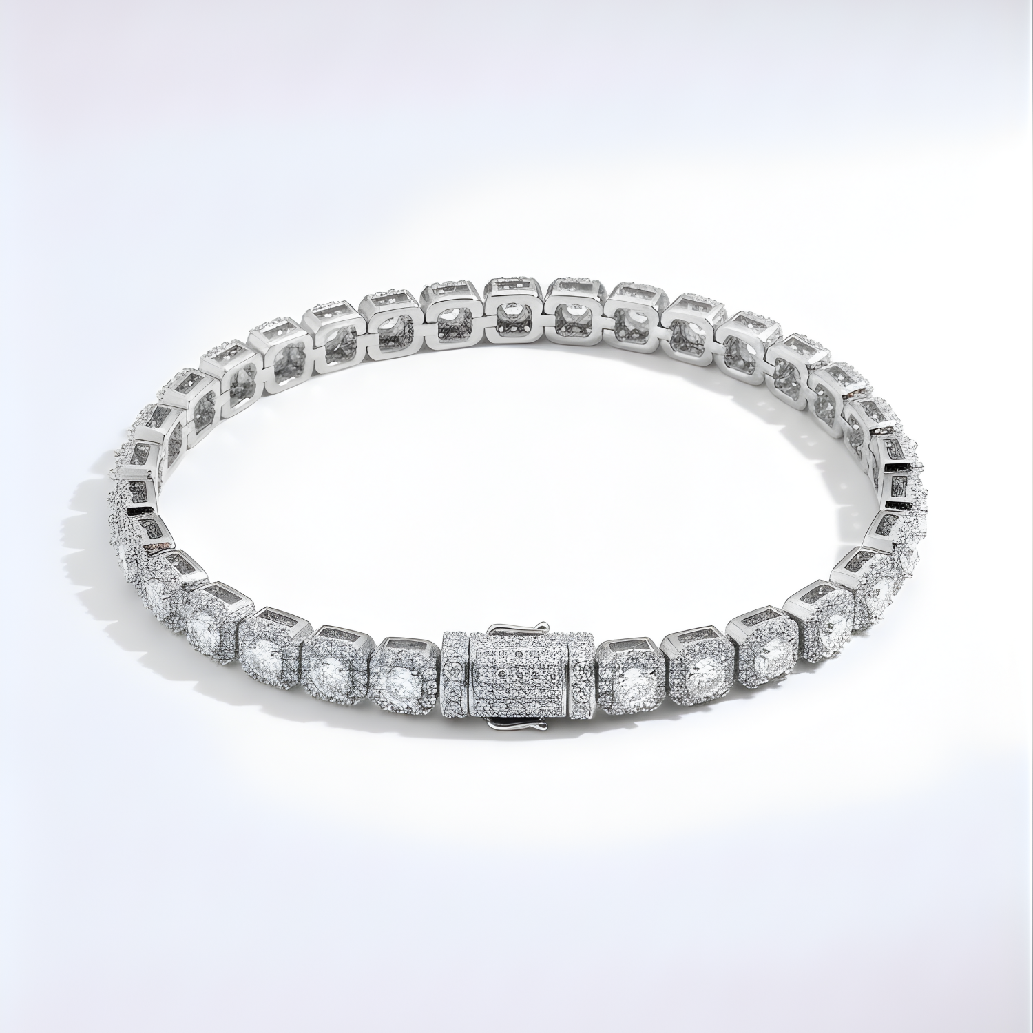 Iced Tennis Bracelet