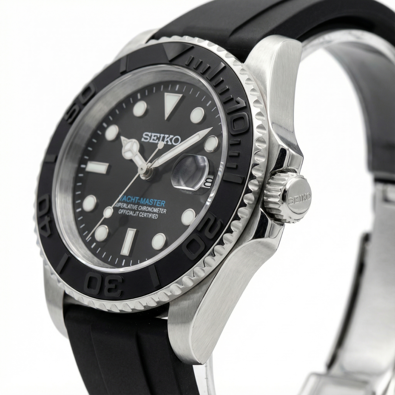SeikoMariner - Rubber Black
