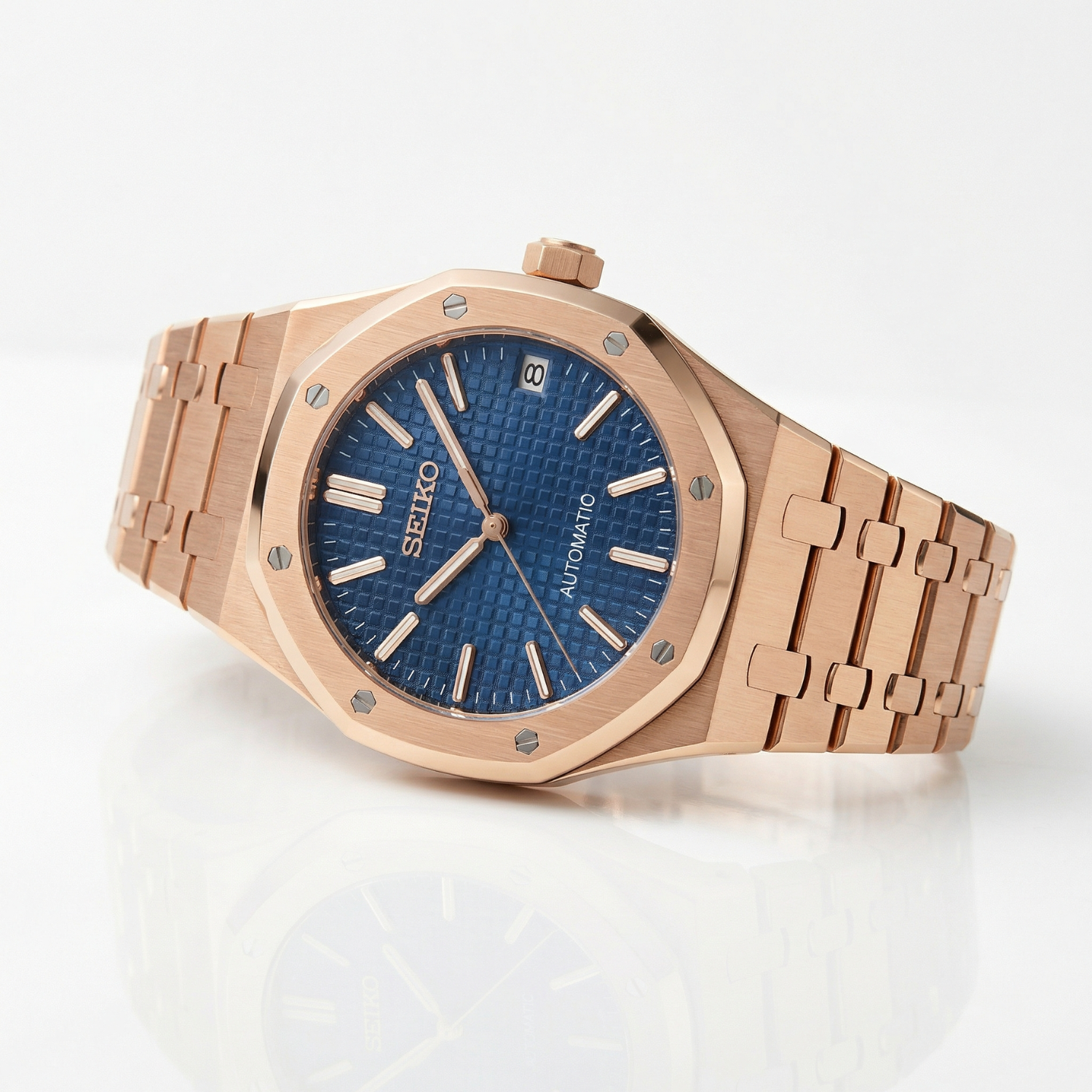 Royal Seikoak - Rose Gold Blue
