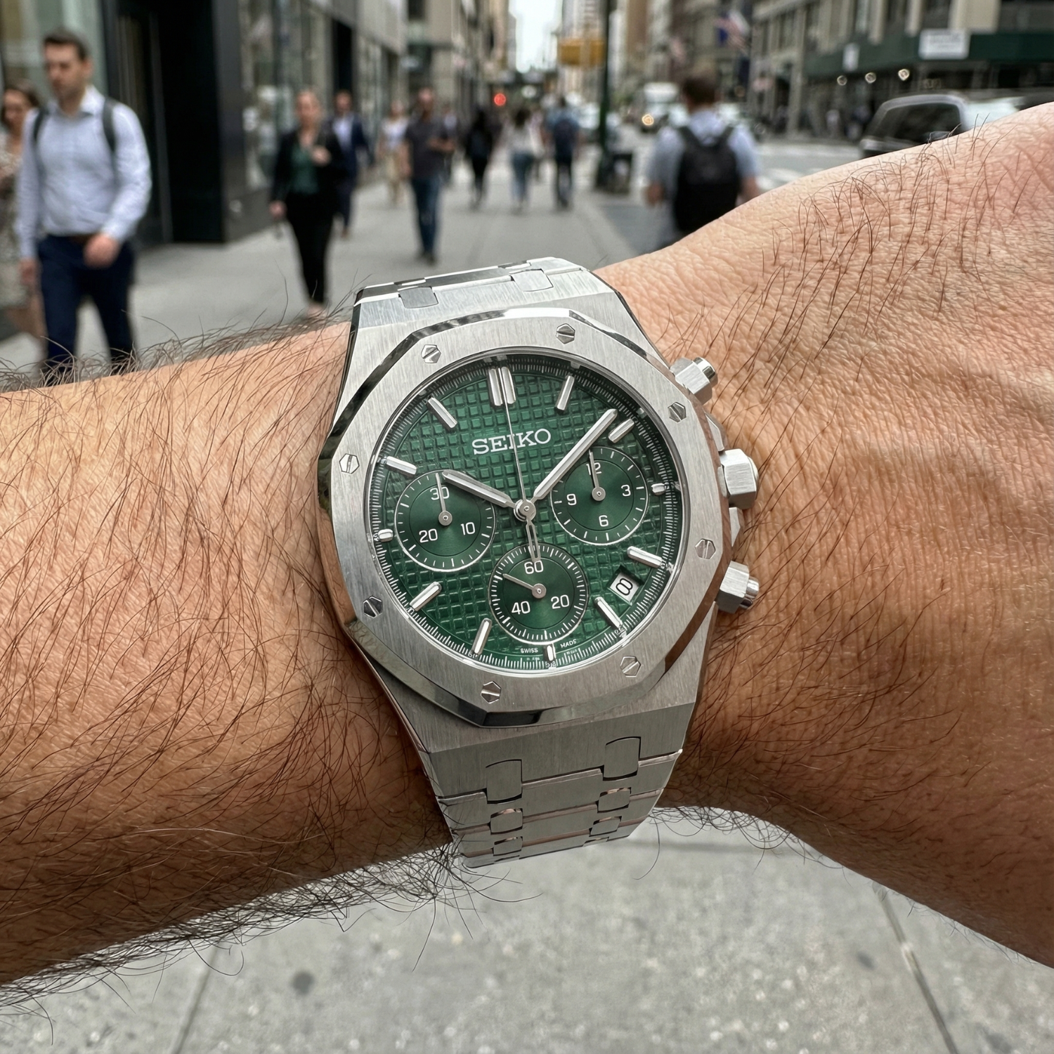 Royal Seikoak - Chrono Green