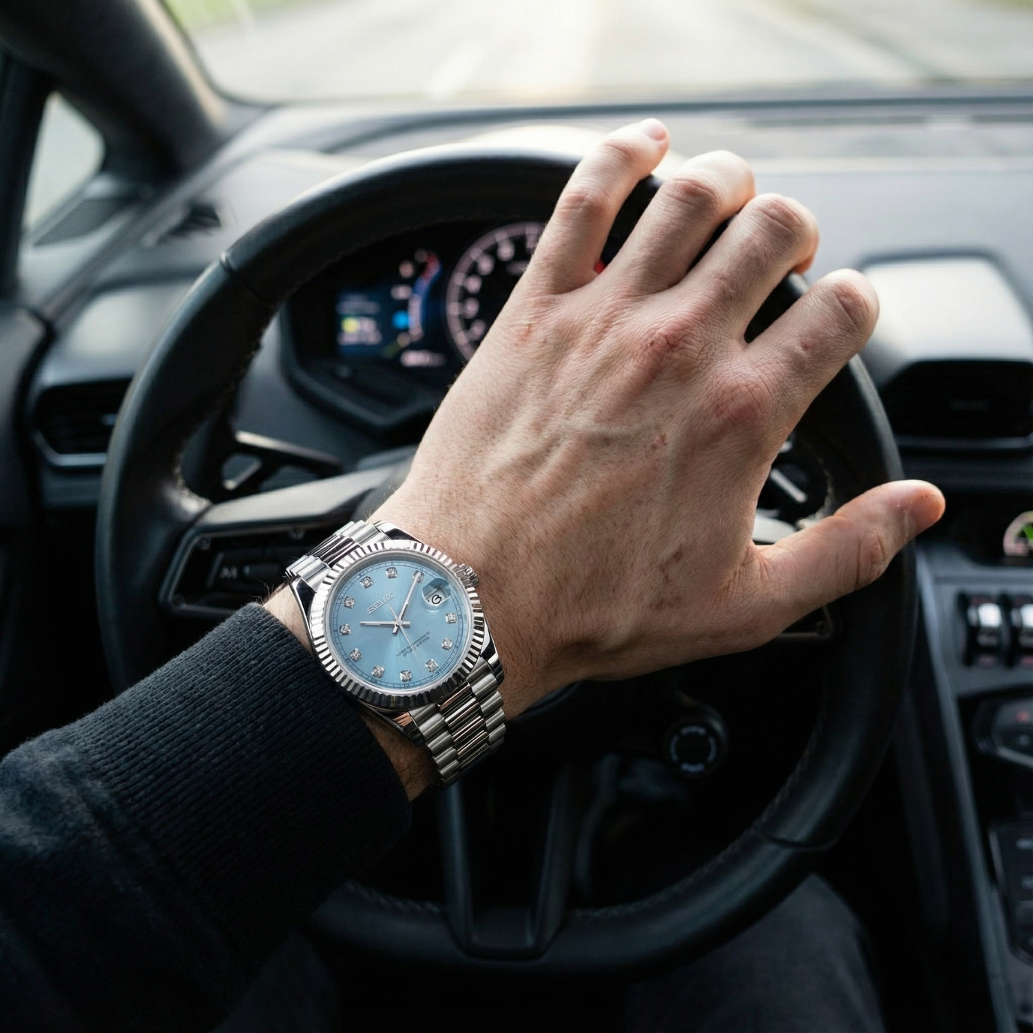 SeikoJust - Ice Blue Diamond