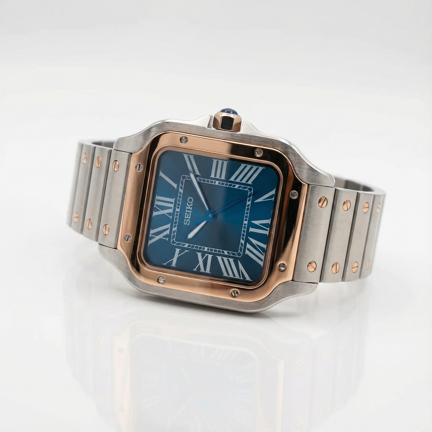 Santeiko - Blue Rose Gold-Silver