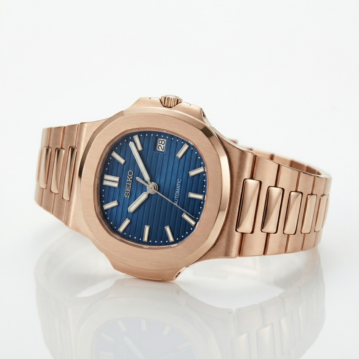 Nautiko - Rose Gold Royal Blue