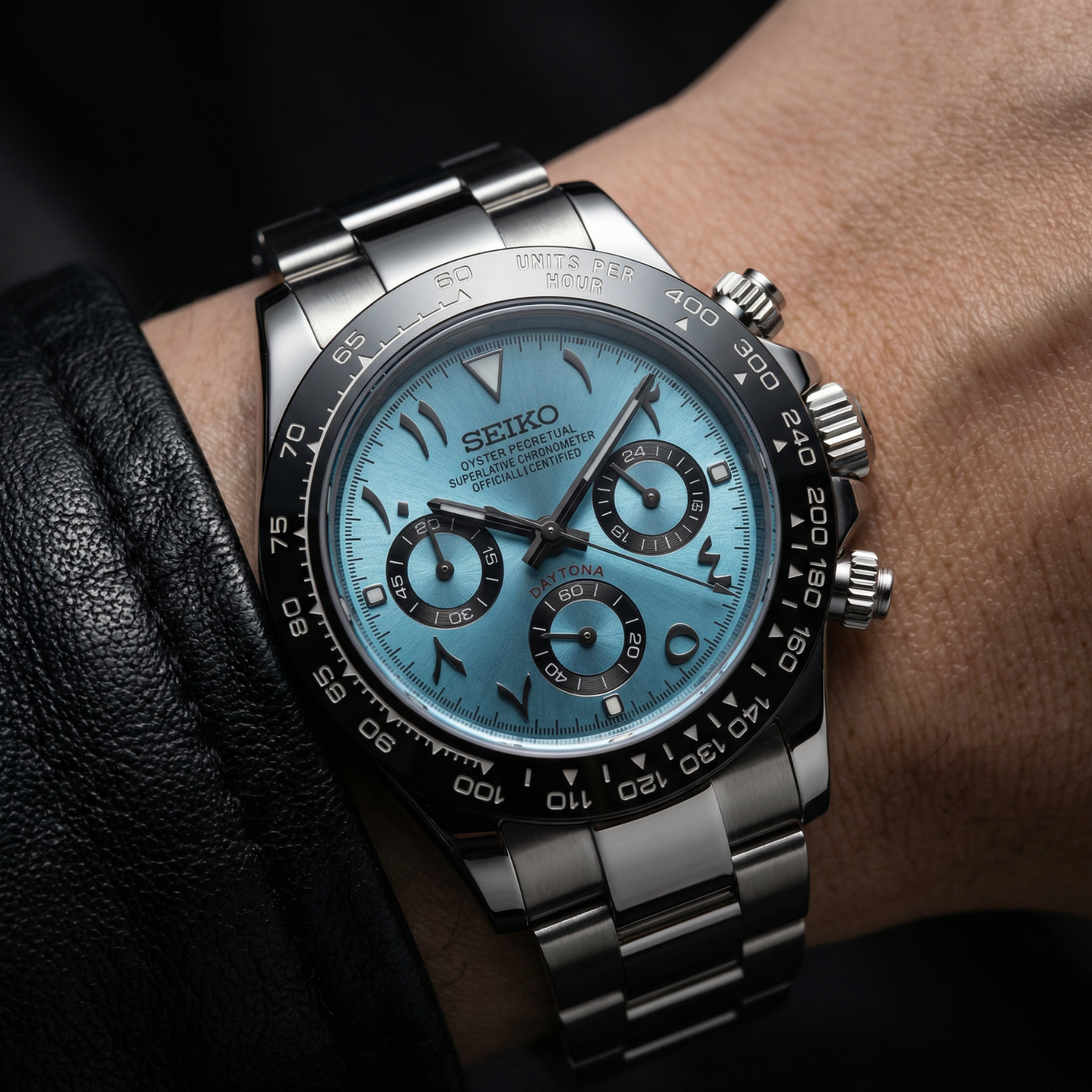 Seitona - Arabic Ice Blue Black
