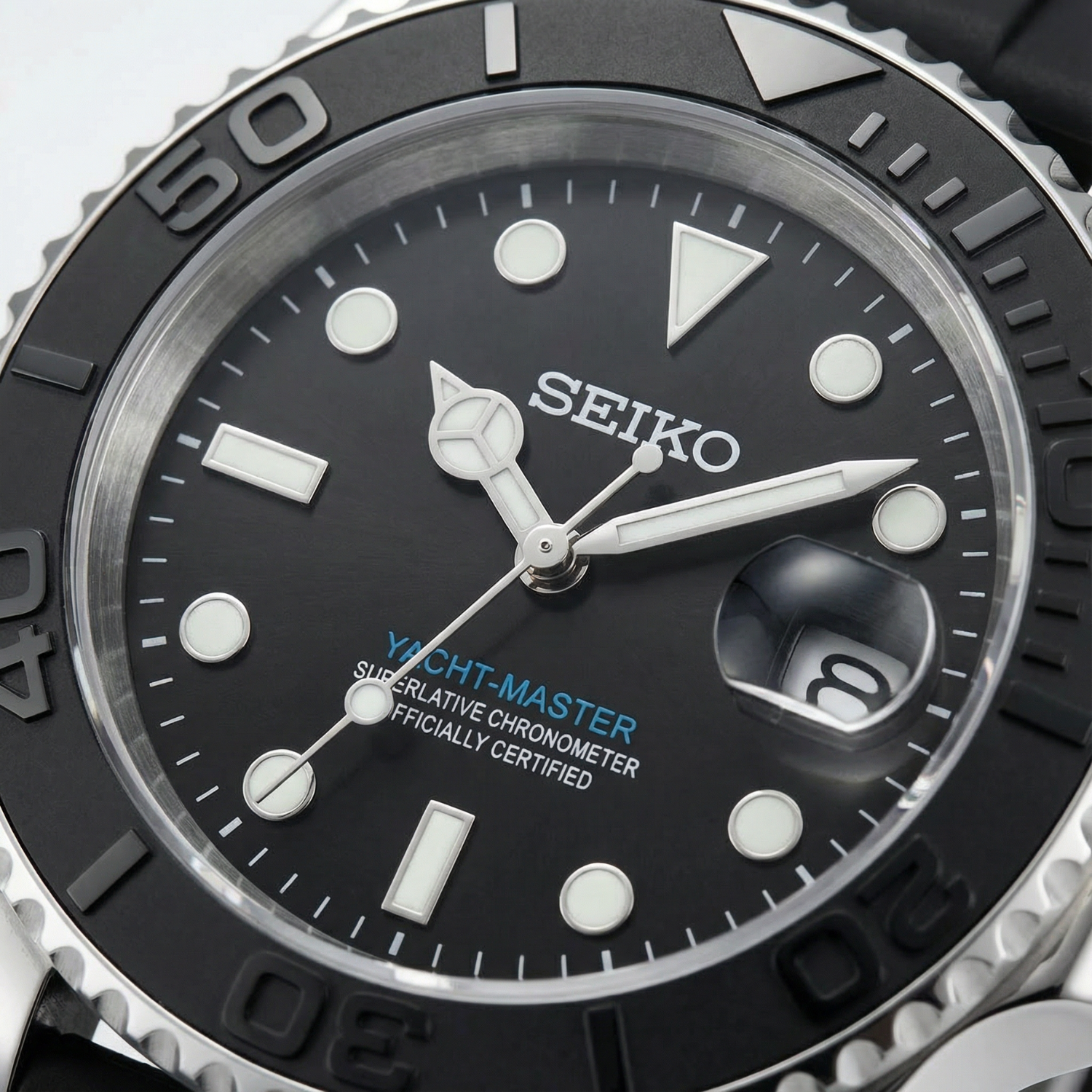 SeikoMariner - Rubber Black