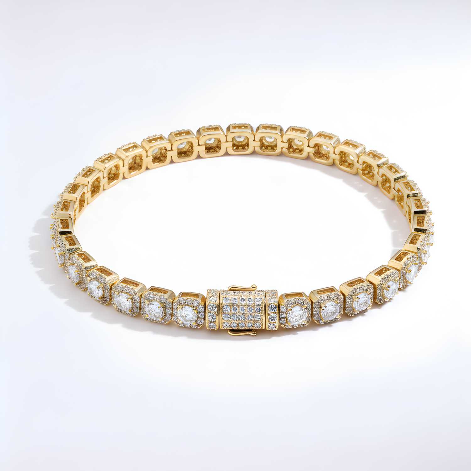 Iced Tennis Bracelet