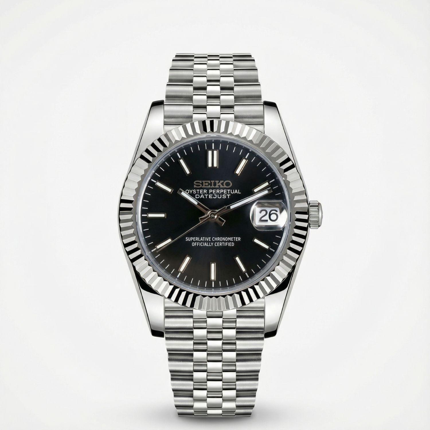 SeikoJust - Silver-Black