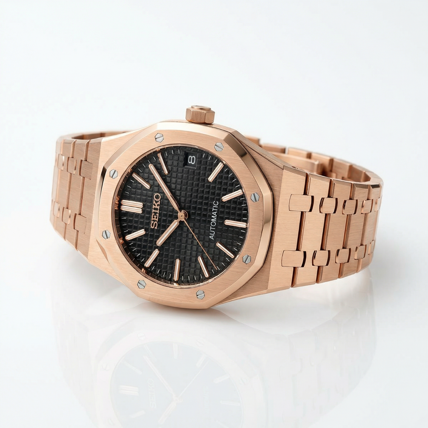 Royal Seikoak - Rose Gold Black