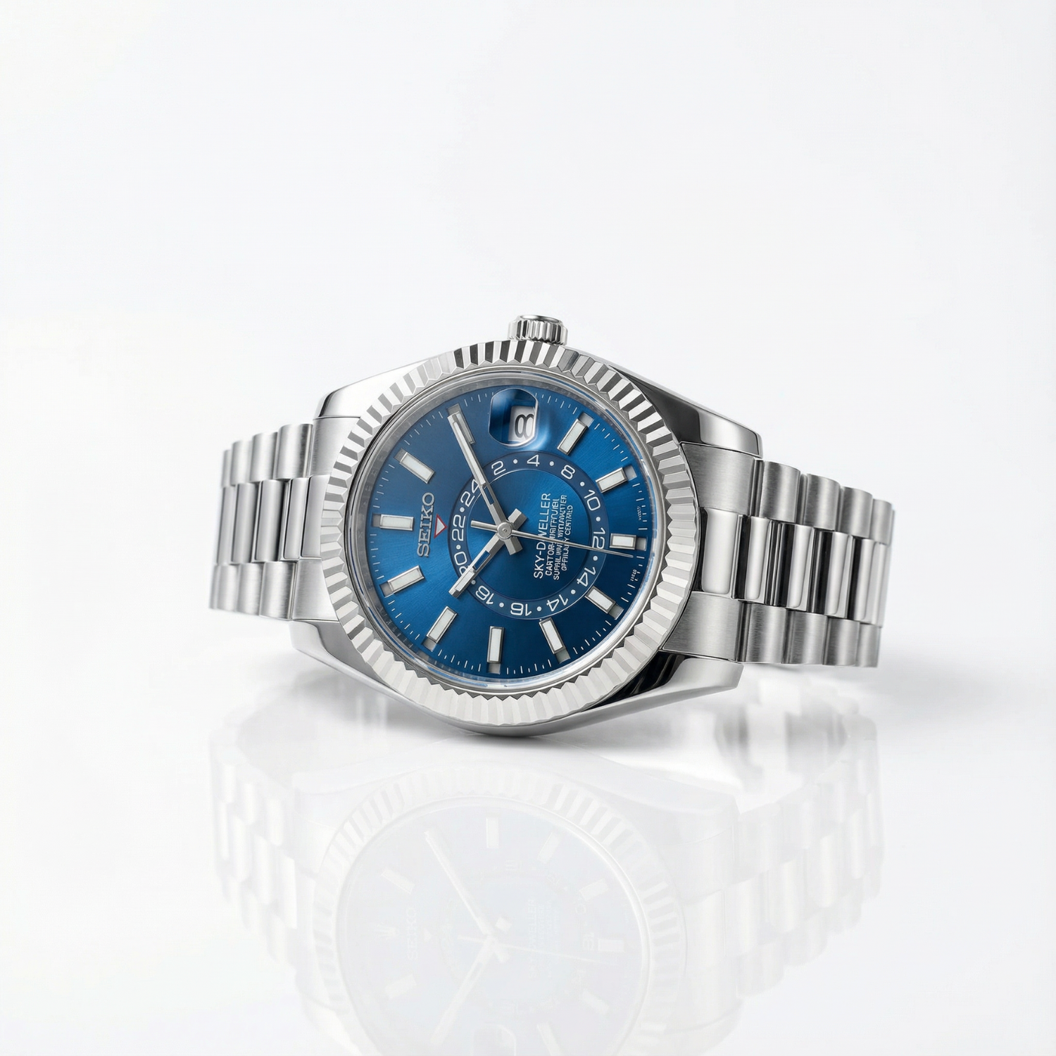 SeikoJust - Sky Dweller Blue