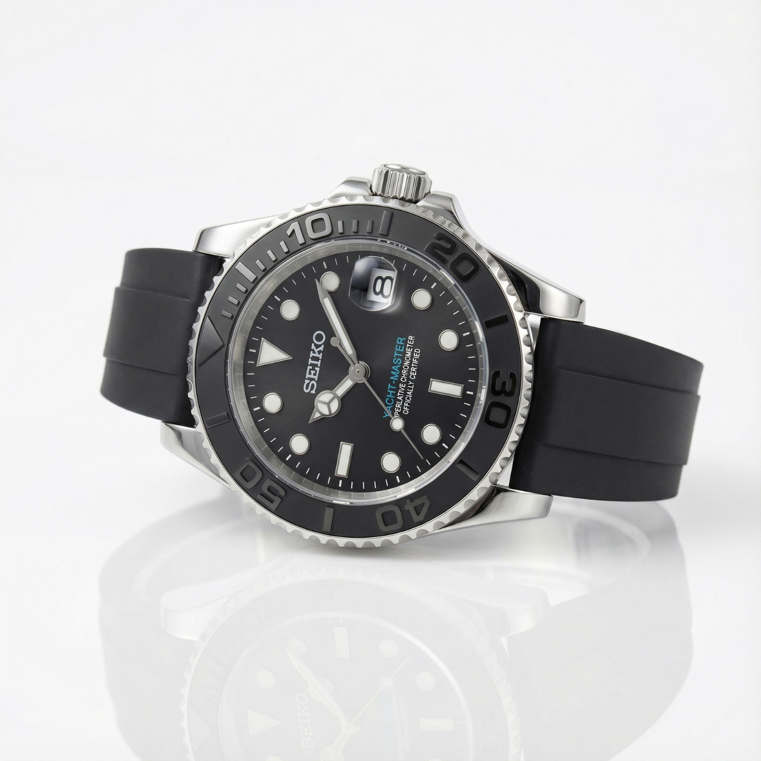 SeikoMariner - Rubber Black